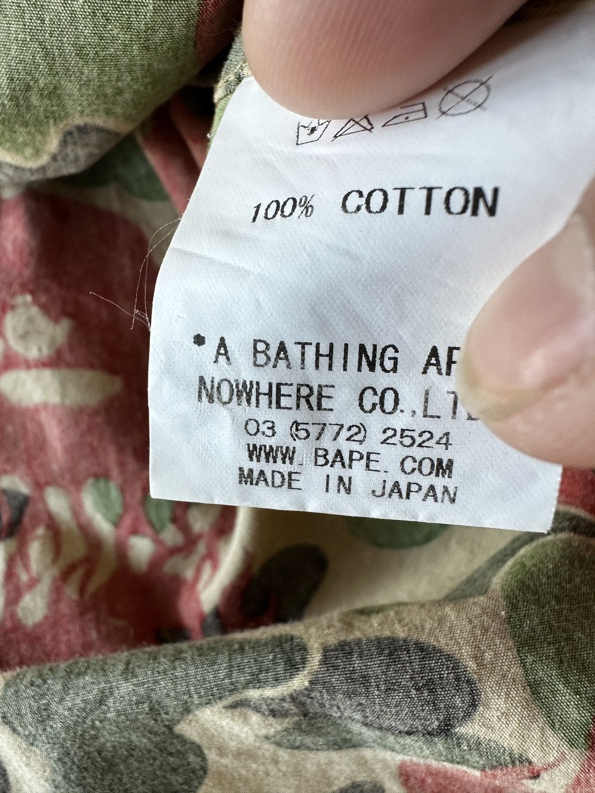 Bape OG Bape Fire ayoma short sleeve Size US M / EU 48-50 / 2 - 6 Thumbnail