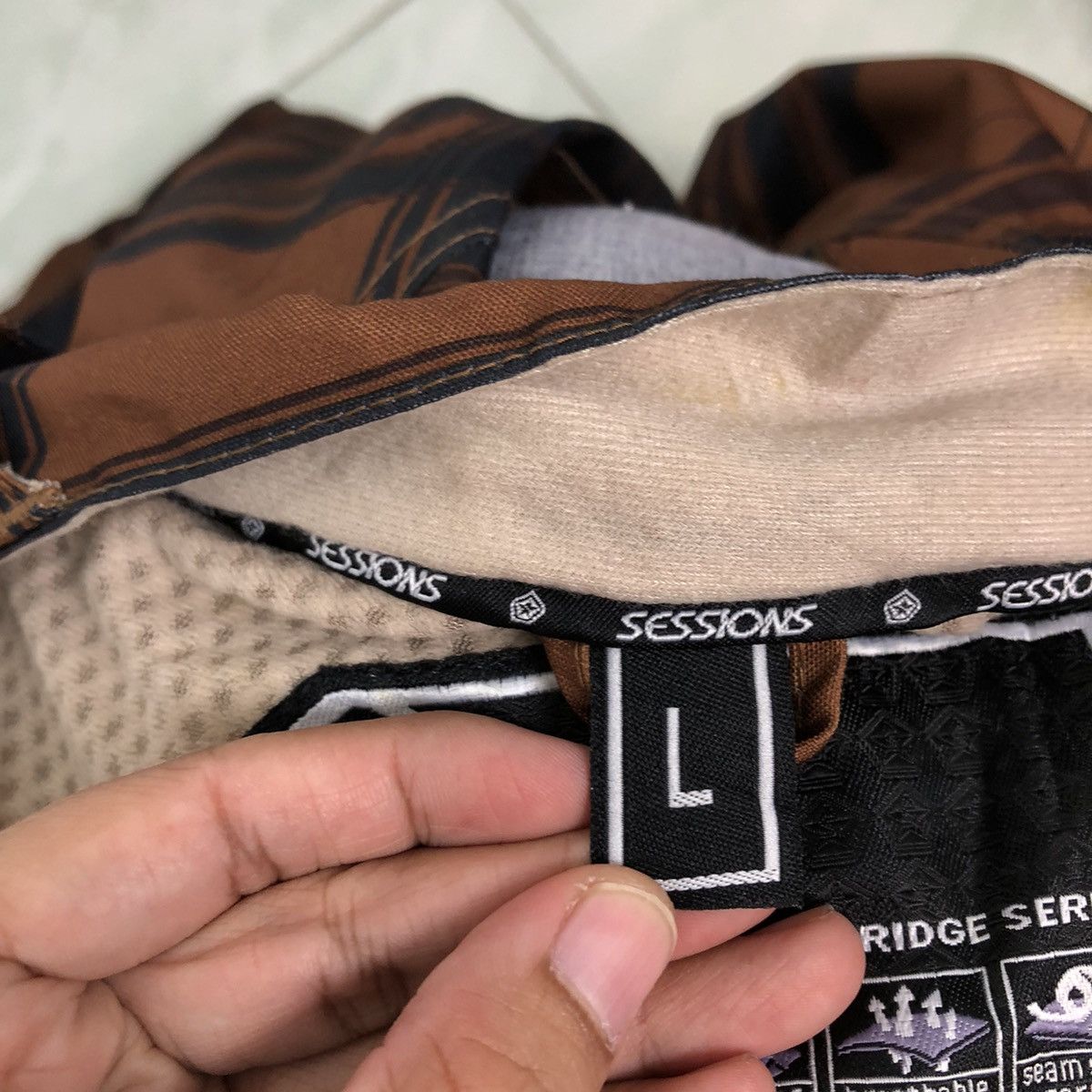Japanese Brand 🔥VINTAGE RECCO SKI PANTS MULTI POCKET TARTAN DESIGN Size US 34 / EU 50 - 11 Thumbnail