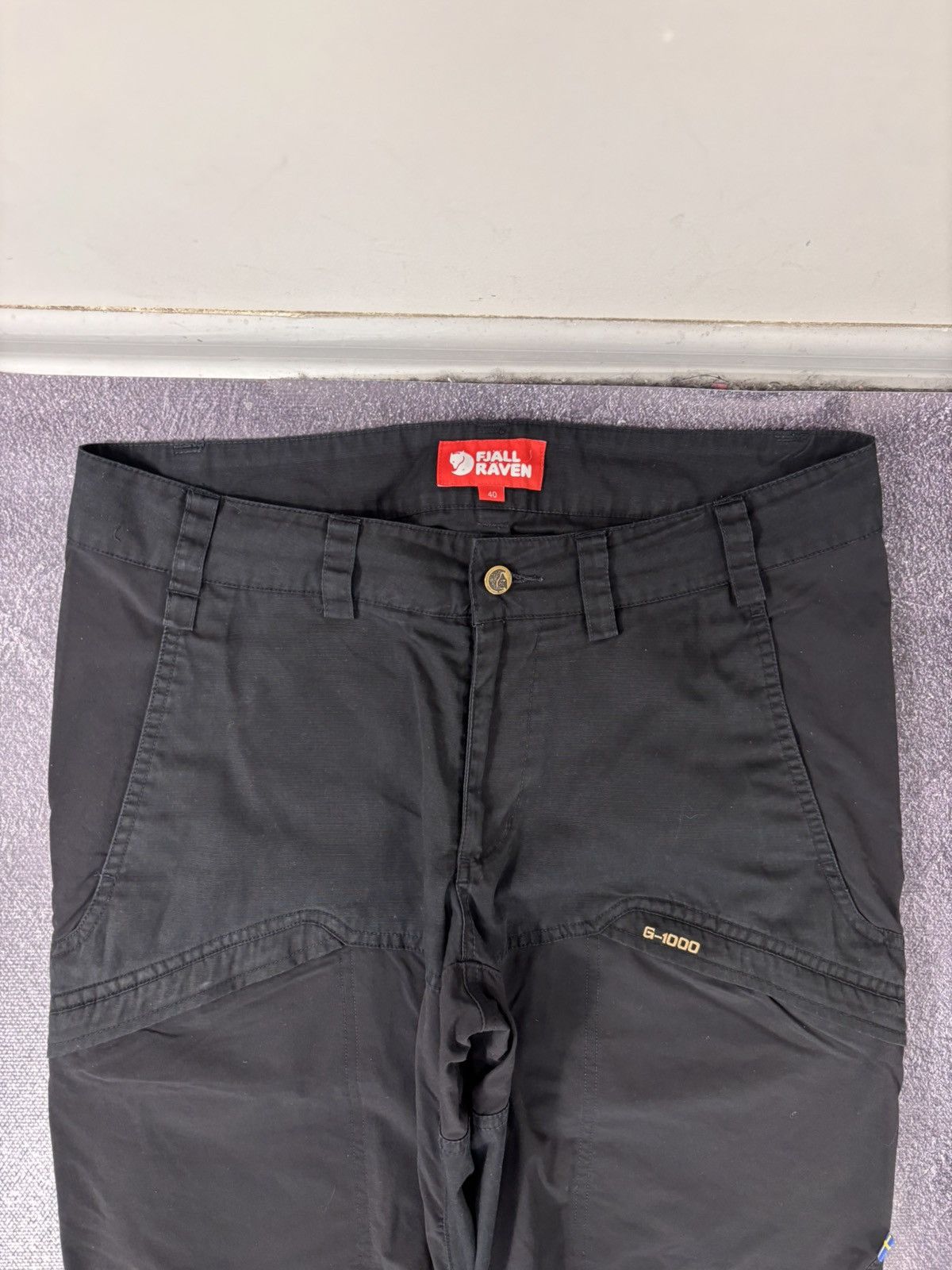 Fjallraven Fjallraven G-1000 Women’s Black Tundra Trousers Pants Size 28" / US 6 / IT 42 - 8 Thumbnail