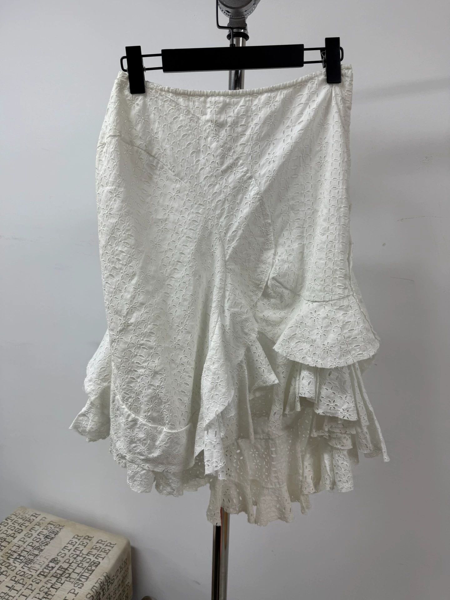 Junya Watanabe Watanabe Comme Lotus Asymmetrical Fishtail Skirt Size XS Size 24" / US 00 / IT 34 - 2 Thumbnail