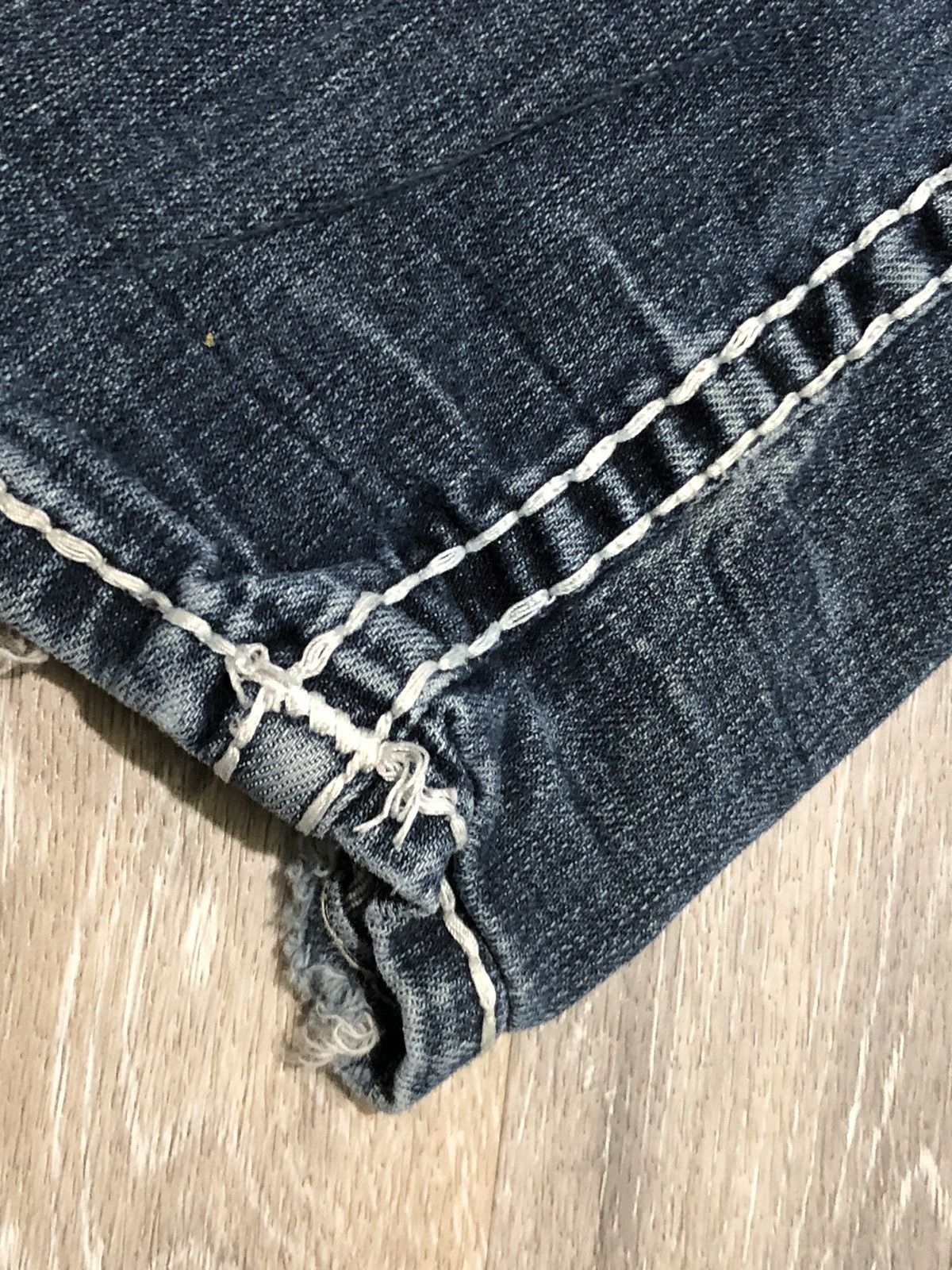 Vintage Vtg Y2K LA idol Embroidered Jeans Size 28" / US 6 / IT 42 - 7 Thumbnail