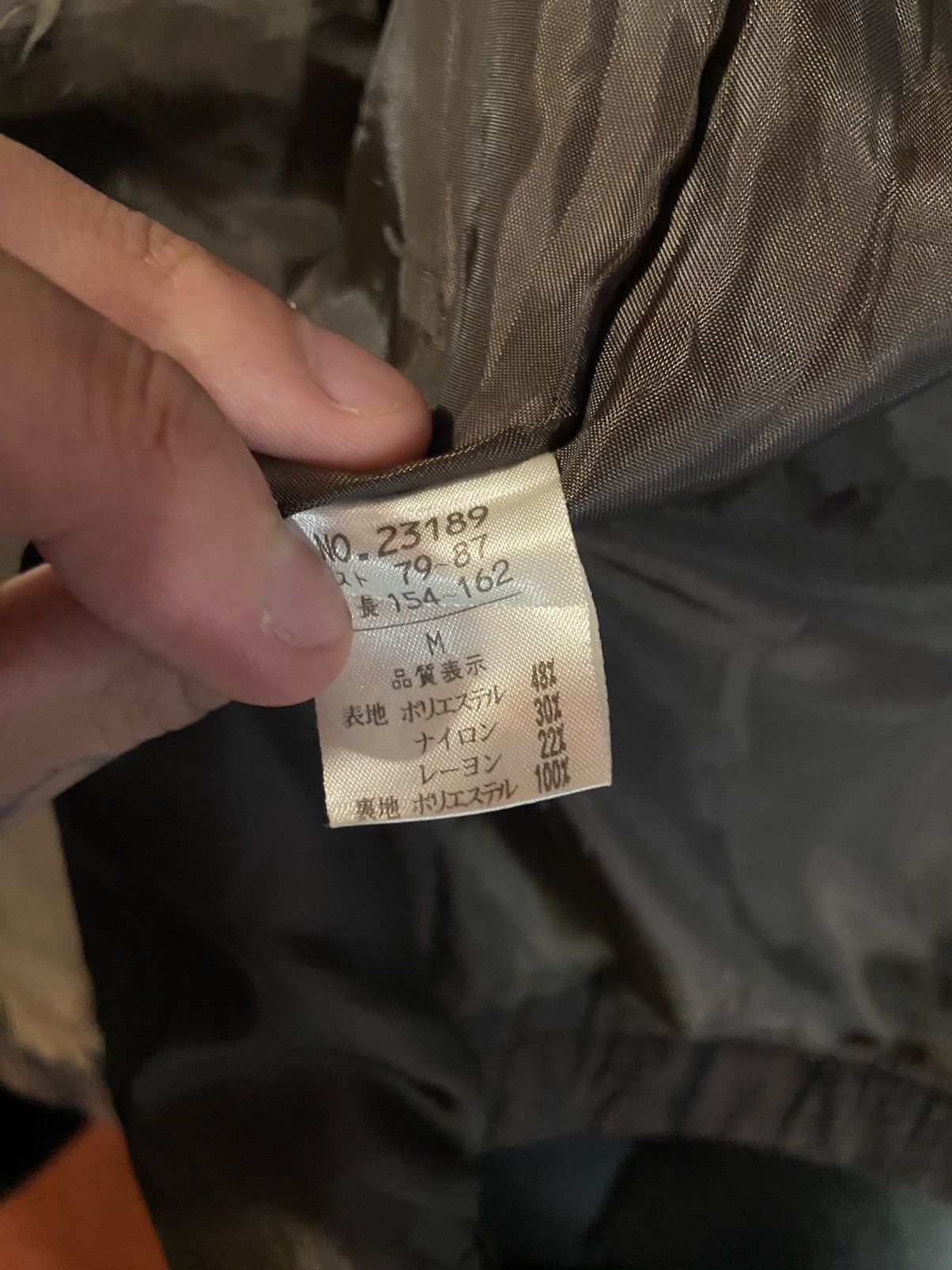 Vintage Japanese pleated jacket