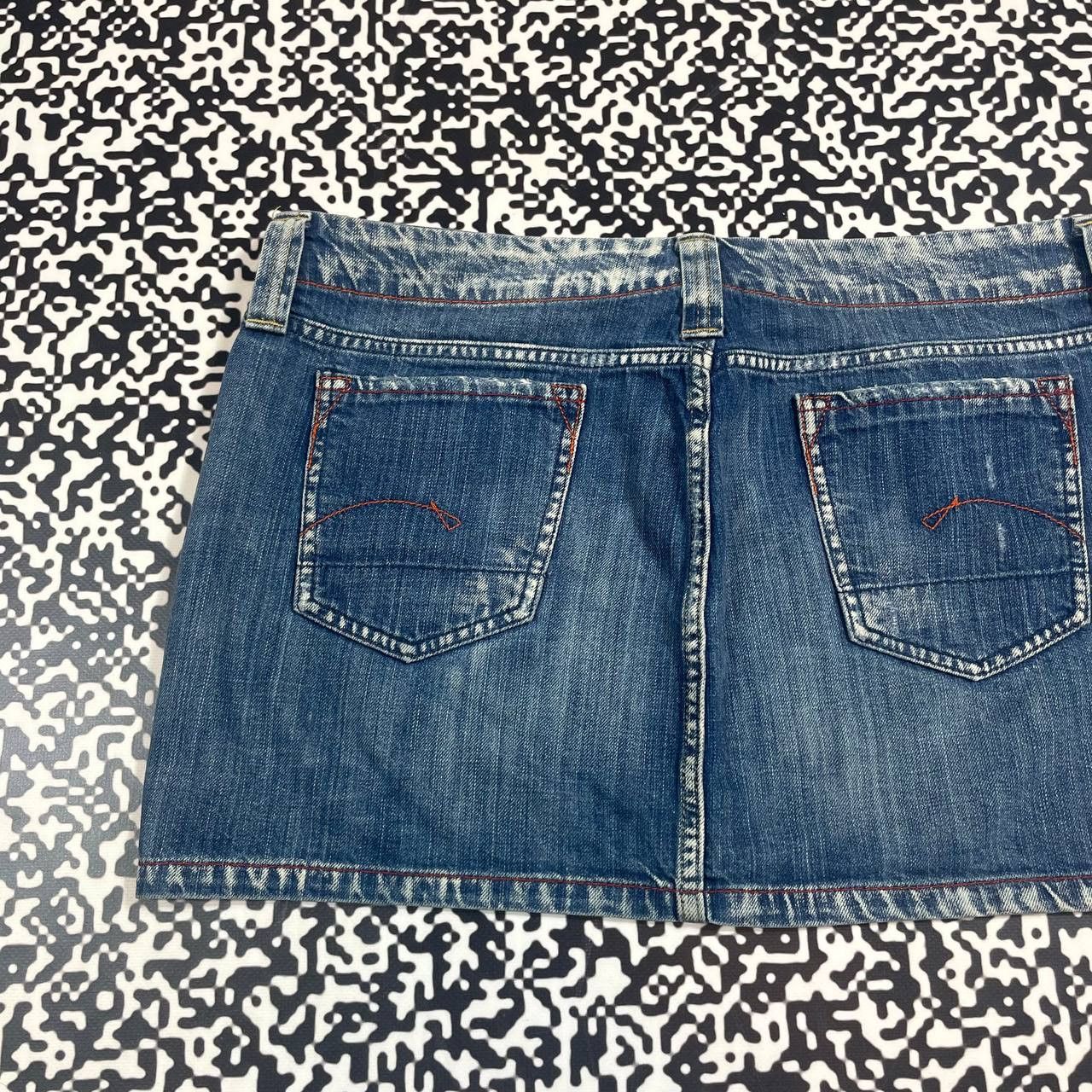 G-Star Vintage Y2K G Star Retro Casual Denim Mini Skirt Size 28" / US 6 / IT 42 - 11 Thumbnail