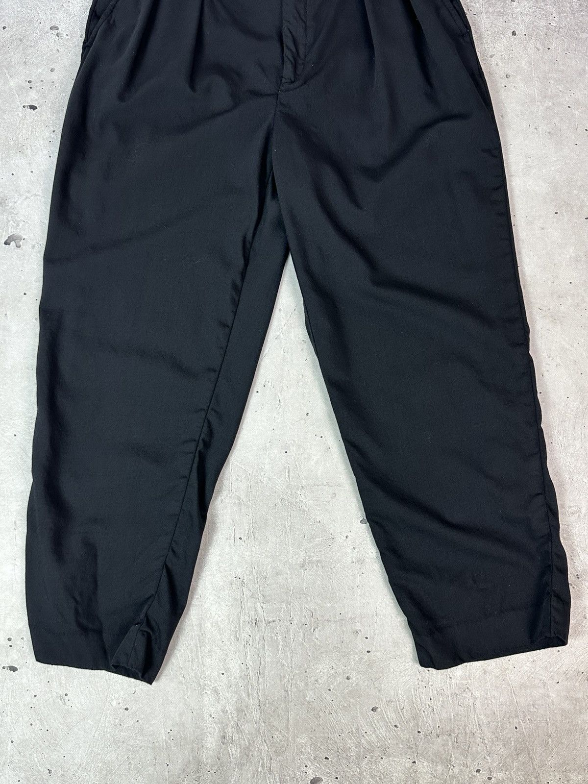 Polo Ralph Lauren Polo Ralph Lauren Black Wool Straight Women’s Trousers Size 27" / US 4 / IT 40 - 2 Thumbnail
