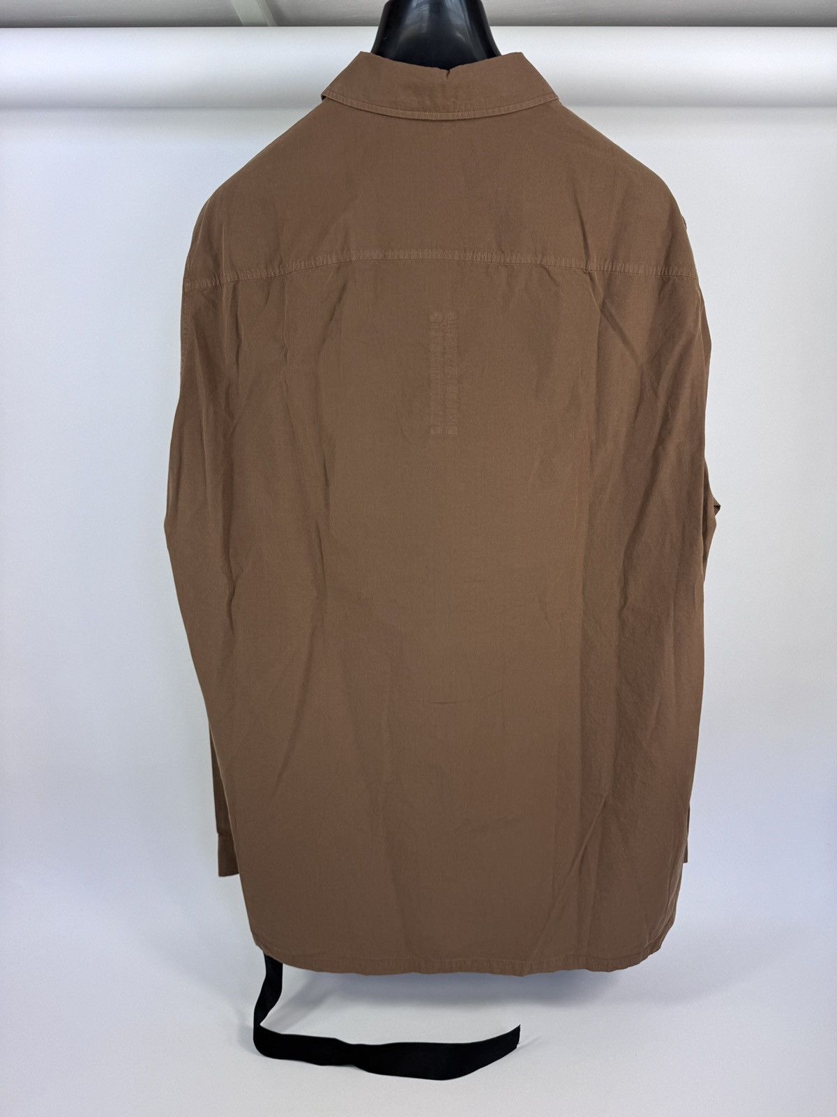 Rick Owens COTTON POPLIN SHIRT Size US XL / EU 56 / 4 - 3 Thumbnail