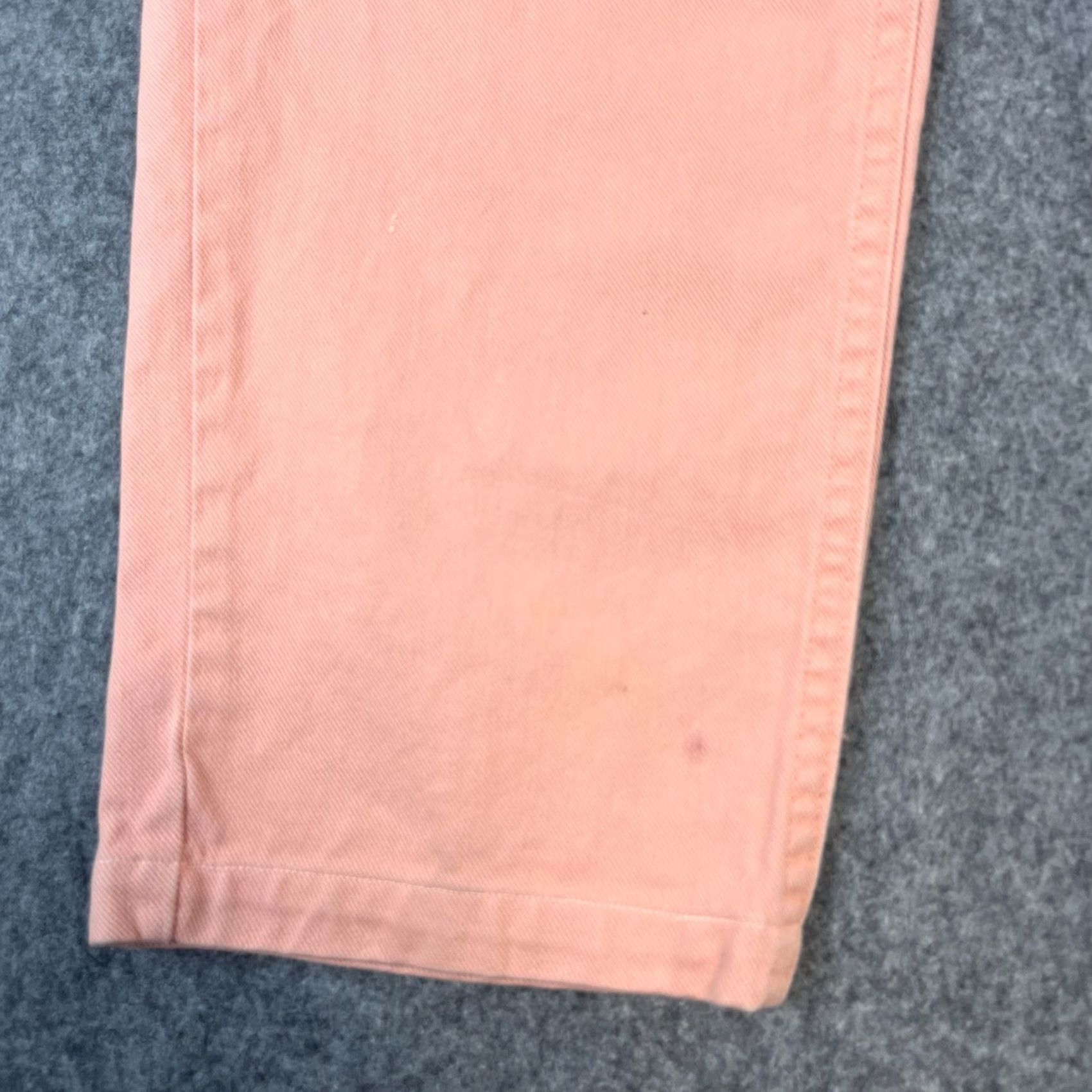 Gap VINTAGE Gap Jeans Womens Straight Leg High Waist Salmon Pink UK8 W26 L28 Jeans Size 30" / US 8 / IT 44 - 3 Thumbnail