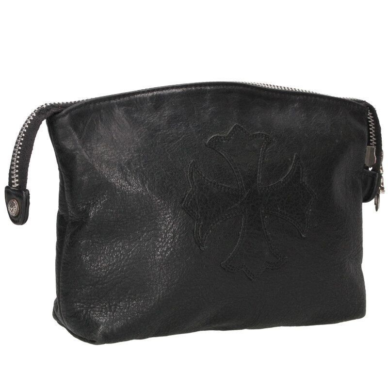 Chrome Hearts Chrome Hearts CH Plus Patch Leather Pouch Size ONE SIZE - 1 Thumbnail