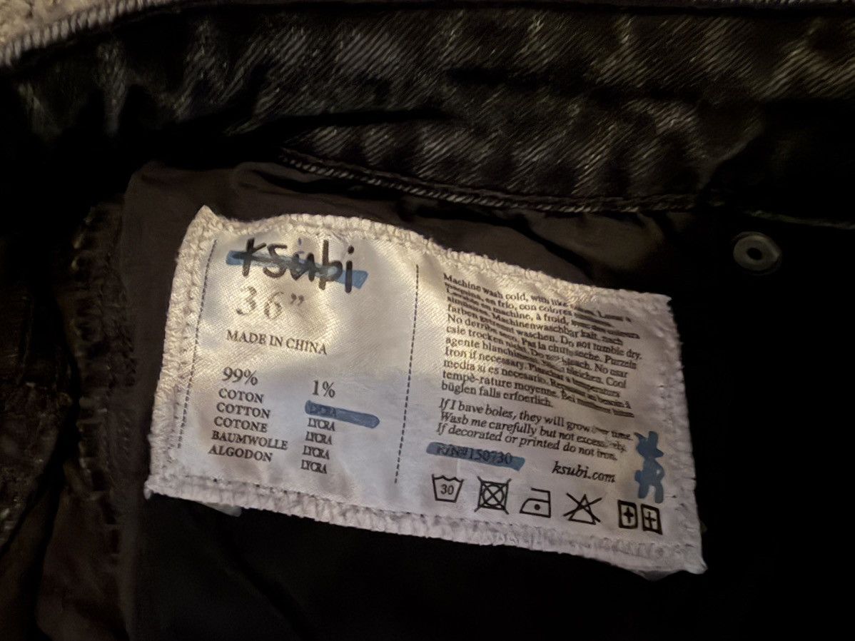Ksubi Ksubi Chitch Street Patch Jeans Size US 36 / EU 52 - 6 Thumbnail