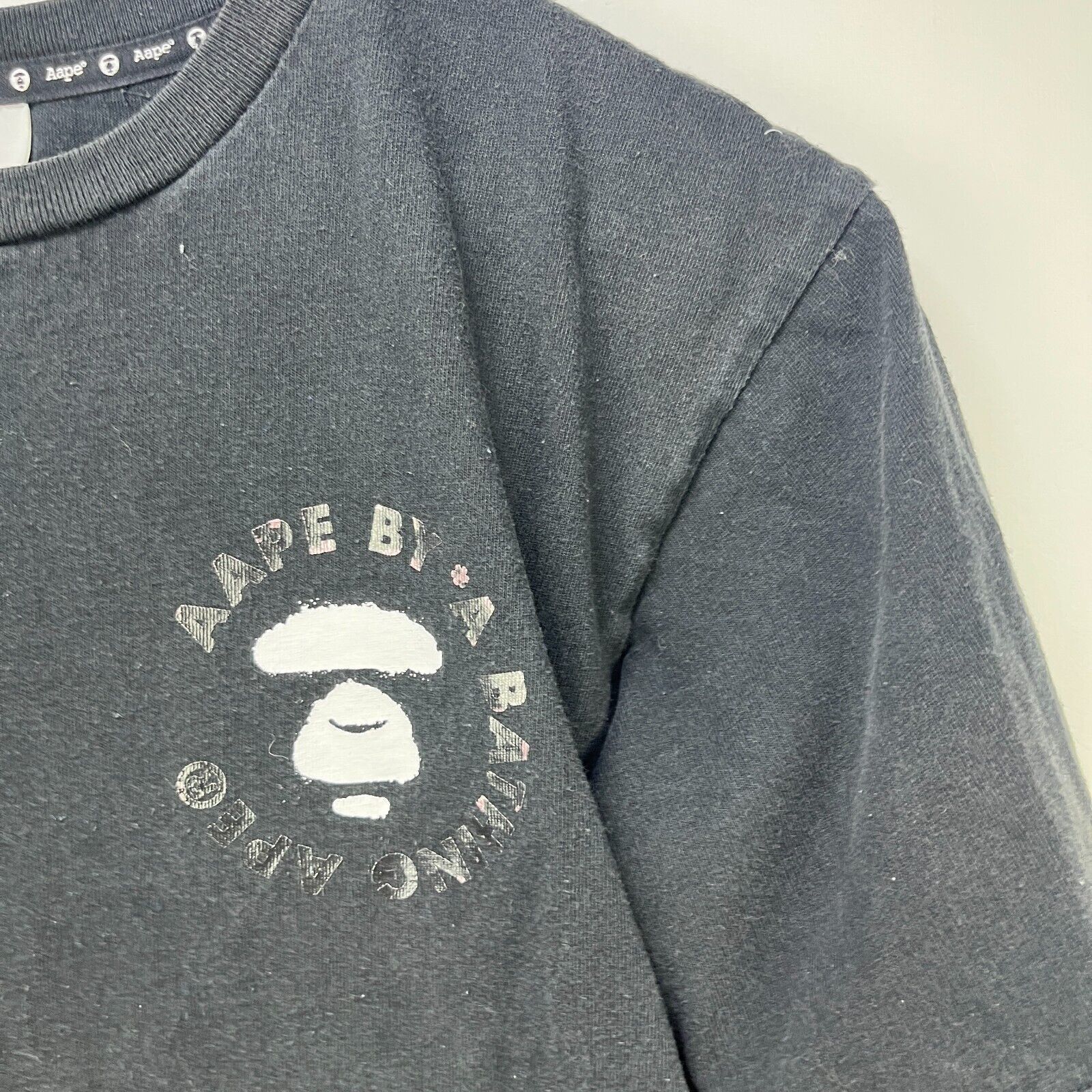 Vintage Vintage Aape by a Bathing Ape BAPE Y2K T Shirt Medium Size US M / EU 48-50 / 2 - 3 Thumbnail