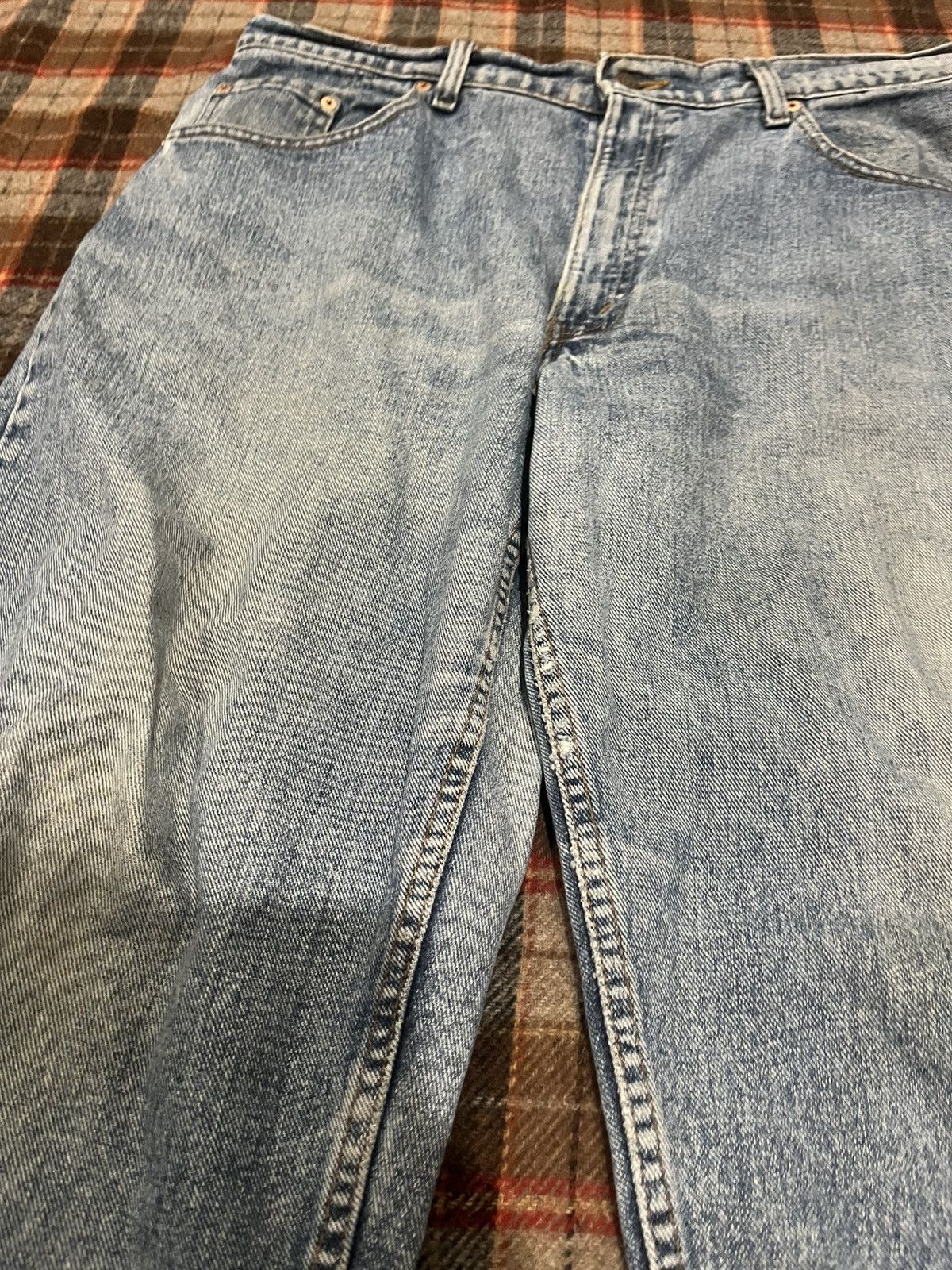 Levi's Vintage 1992 Levi’s 560 light Wash baggy tapered Jeans 38 Size US 38 / EU 54 - 3 Thumbnail