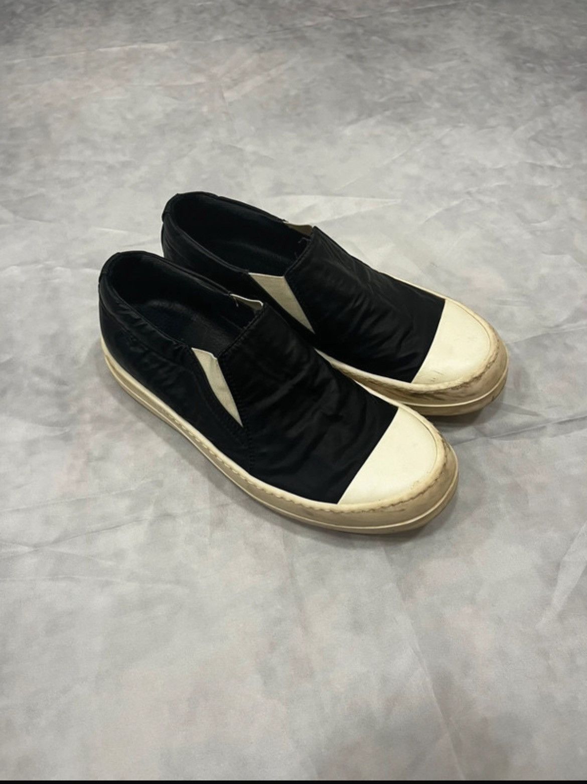 Rick Owens Drkshdw Rick Owens Drkshdw Slip-On Boat Sneakers Size US 9 / IT 39 - 1 Thumbnail