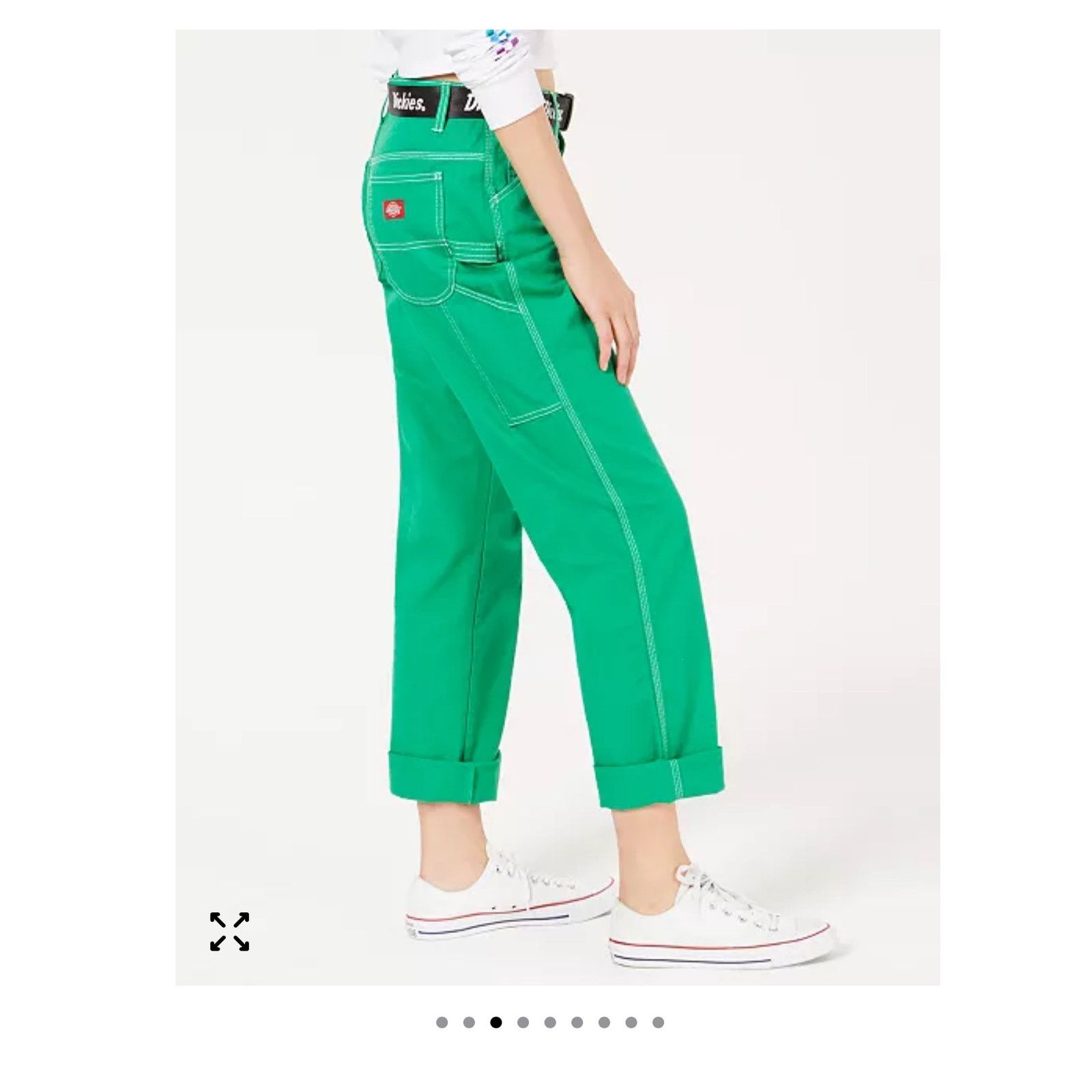 Dickies Y2K Dickies Women Sz 5/27 Duck carpenter pants in Green Y2K Size 27" / US 4 / IT 40 - 13 Thumbnail