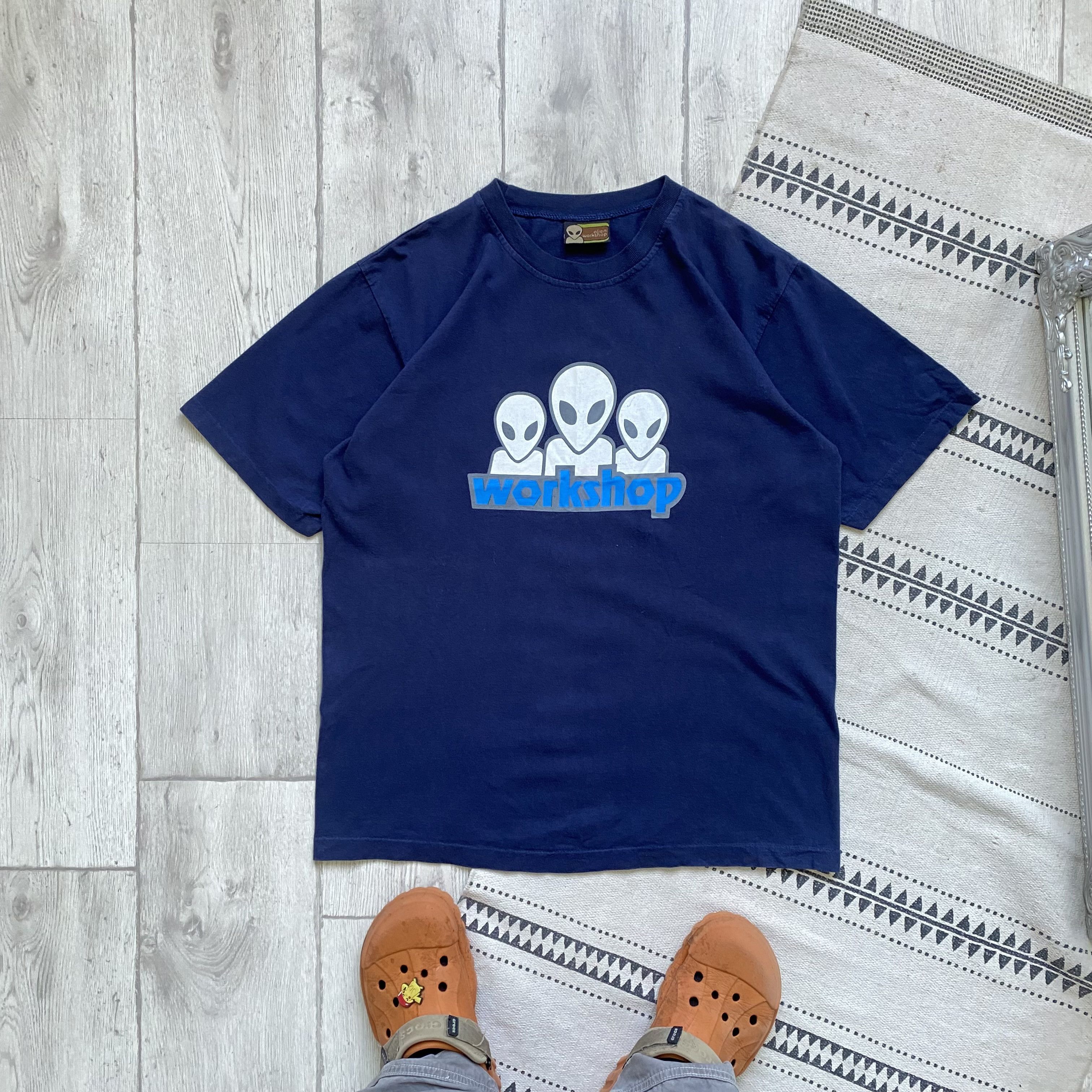 Alien Workshop 👽 Vintage 90s Alien Workshop tee Skater big logo USA Size US L / EU 52-54 / 3 - 1 Thumbnail