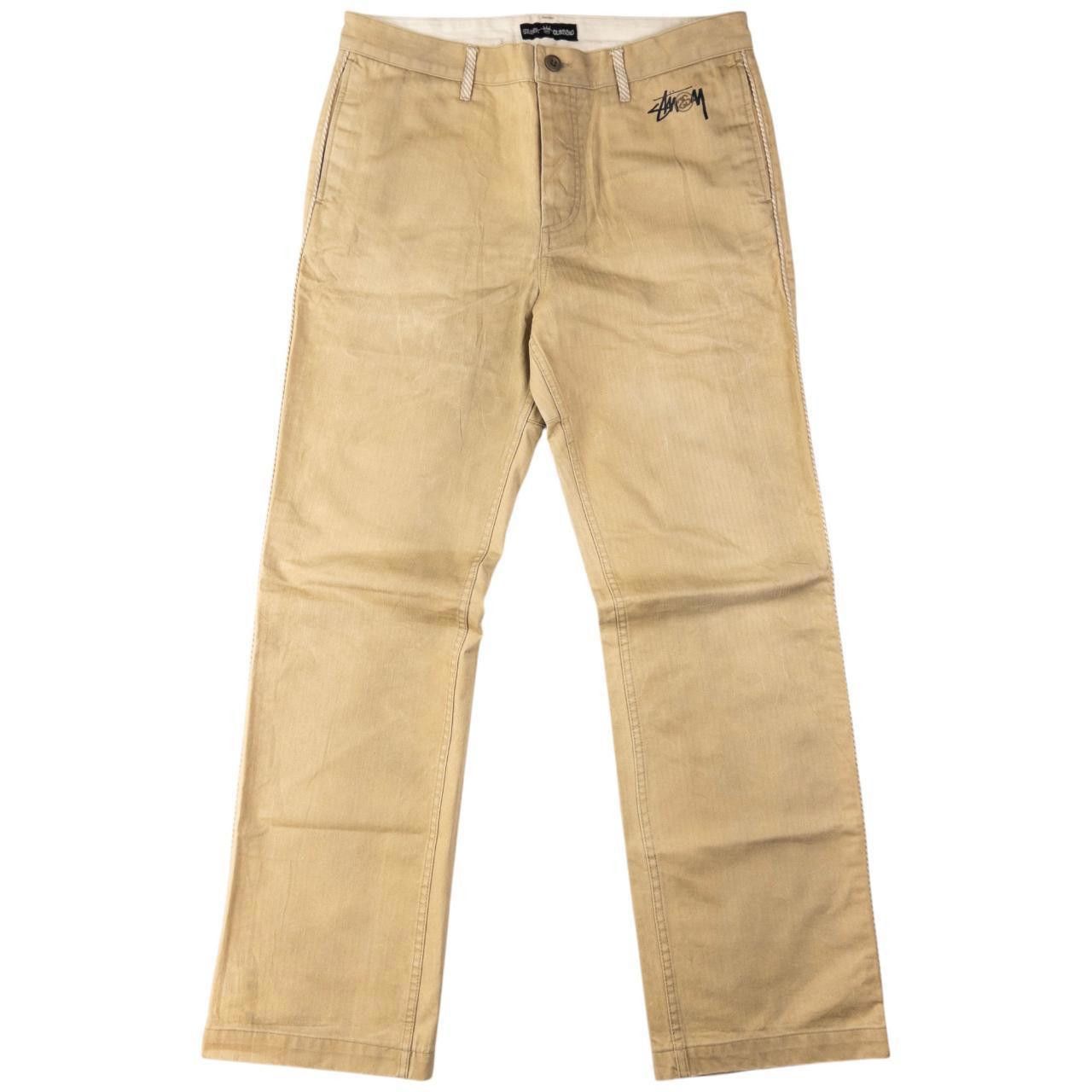 Stussy Vintage Stussy Striped Trousers Size W34 Size US 34 / EU 50 - 2 Thumbnail