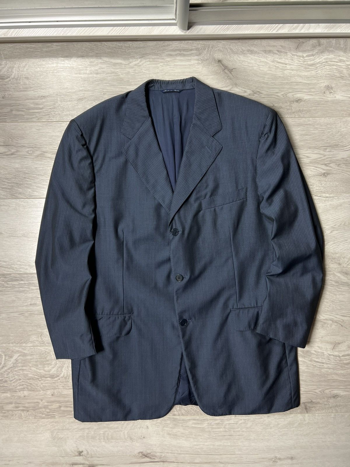 Canali Canali Wool Striped Blazer Size 56R / 46R Size 46R - 1 Thumbnail