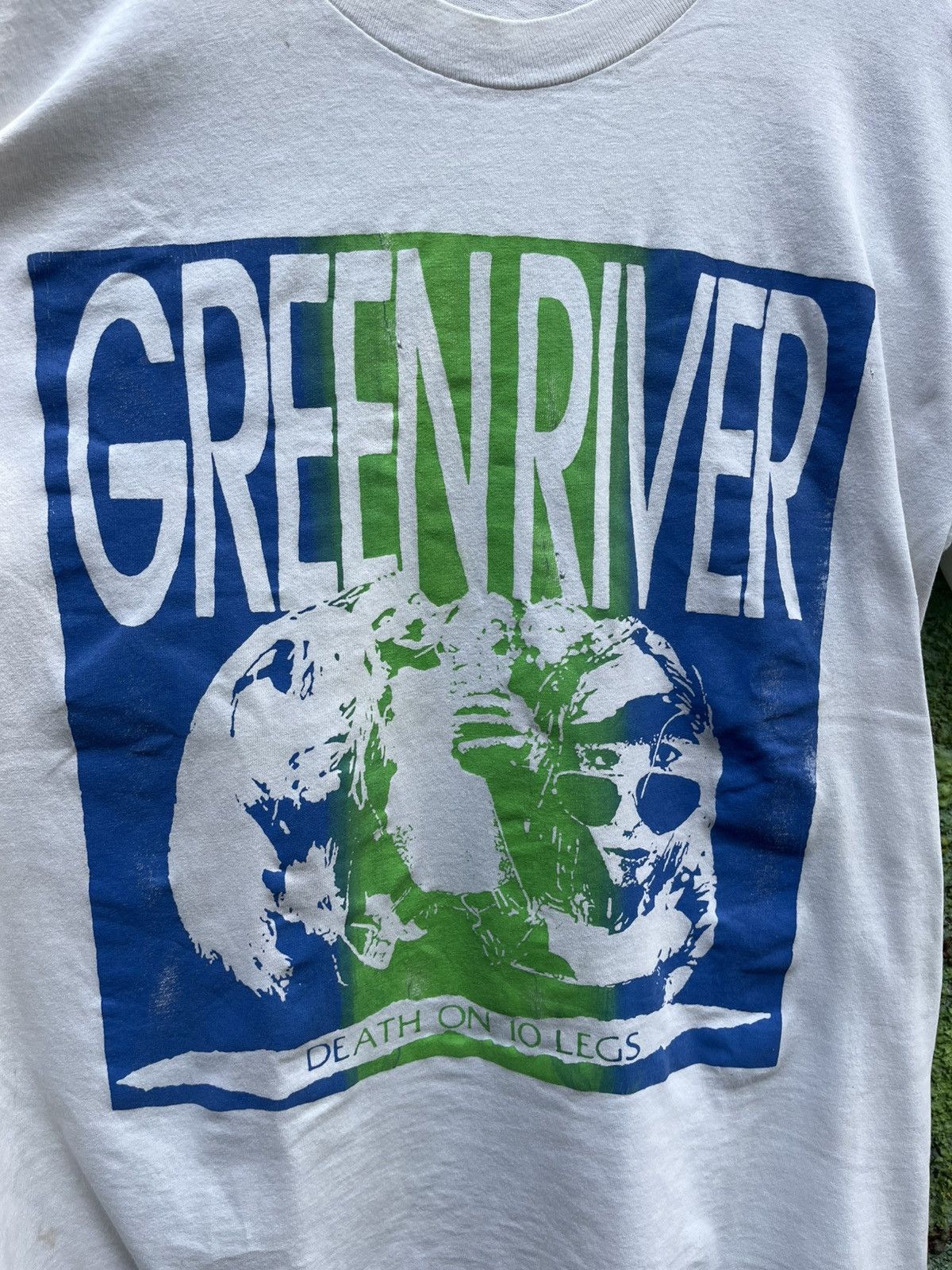 Band Tees Green River 'Death On 10 Legs' Tee Size US L / EU 52-54 / 3 - 2 Thumbnail