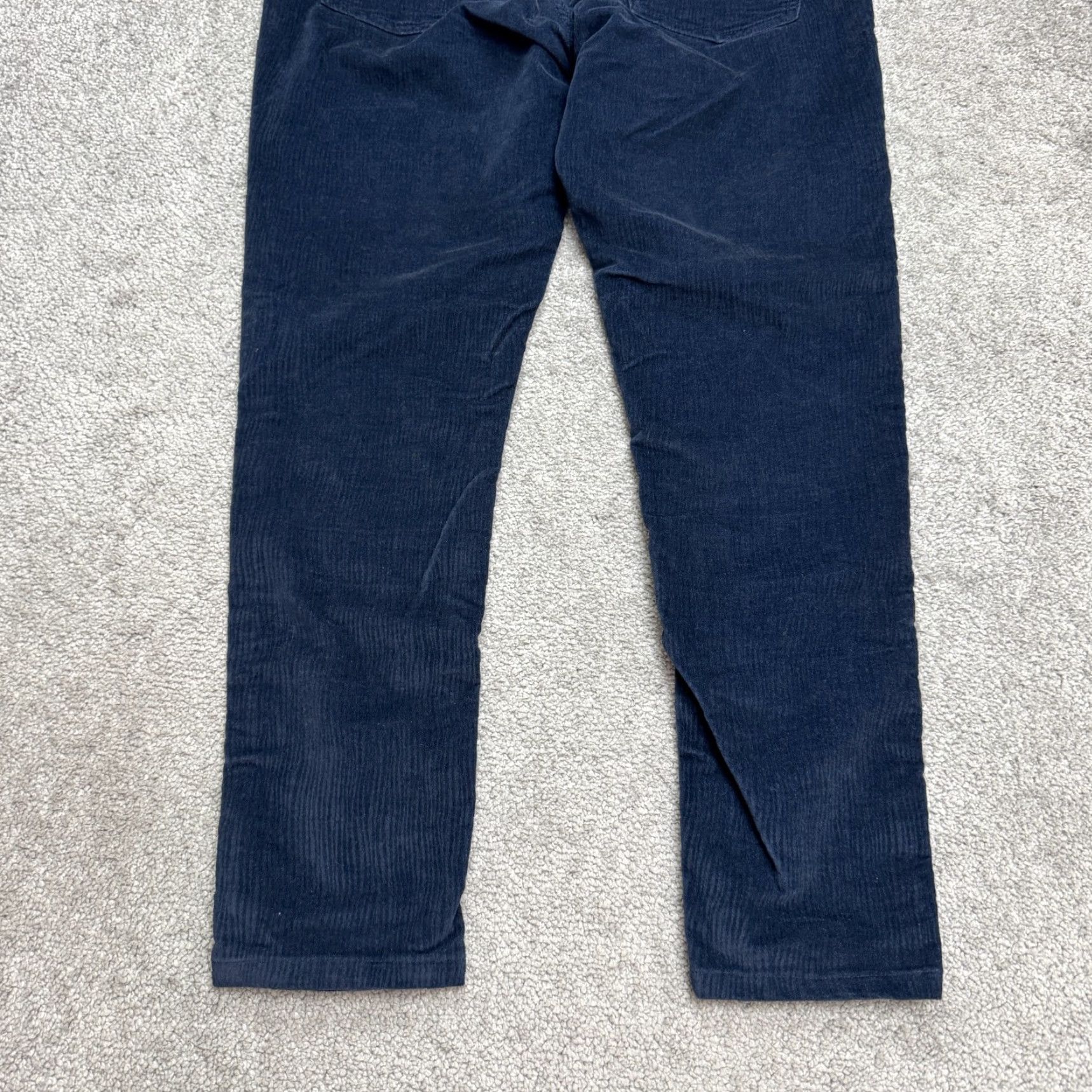 Levi's Levi's Mile High Rise Super Skinny Corduroy Pants Womens 31 Navy Blue Stretch Corduroy Levis Skinny Regular High Rise Blue 31 Womens Pants Size 24" / US 00 / IT 34 - 5 Thumbnail