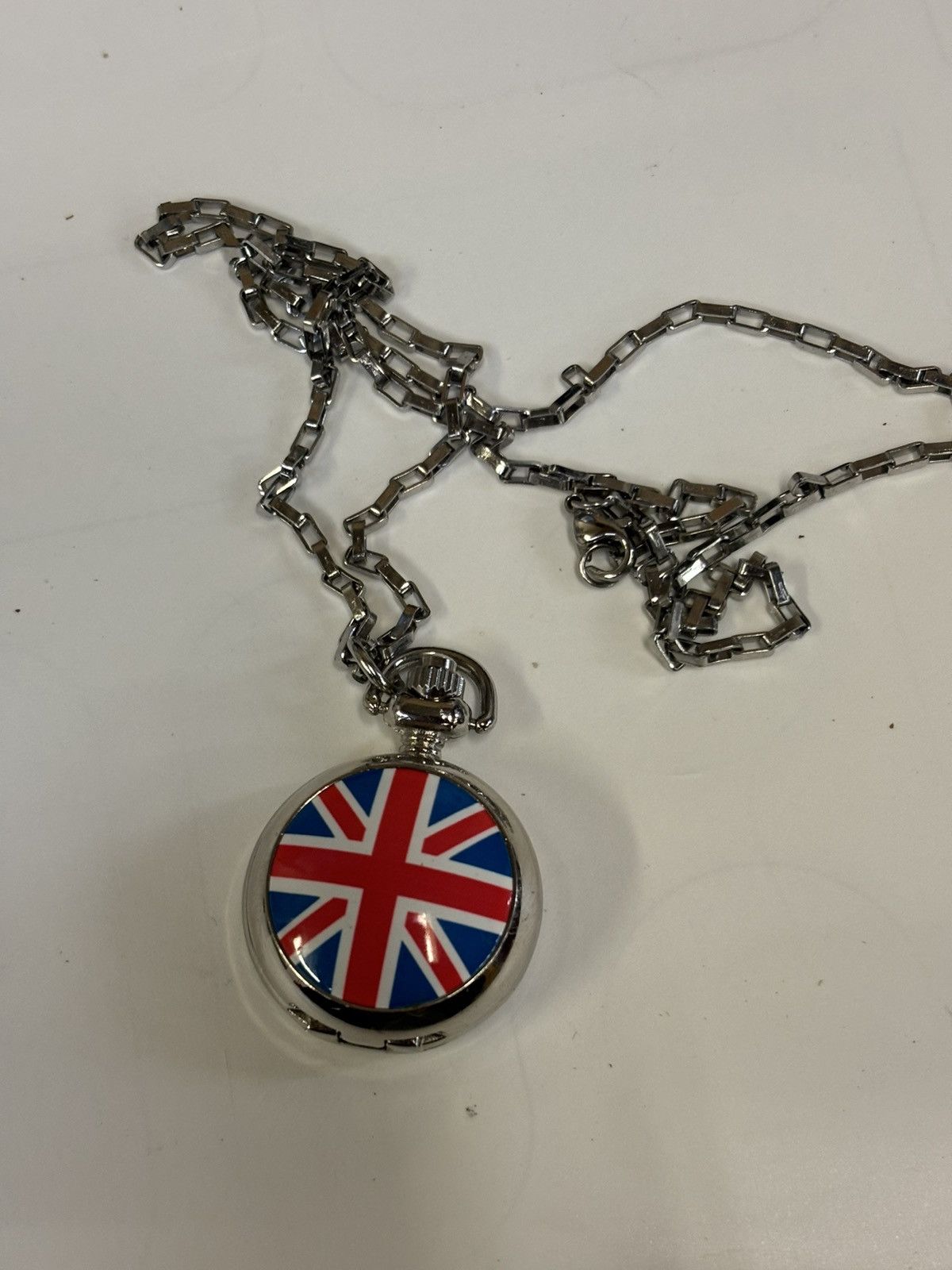 Other Small Pocket watch with chain. New Battery. Size ONE SIZE - 2 Thumbnail