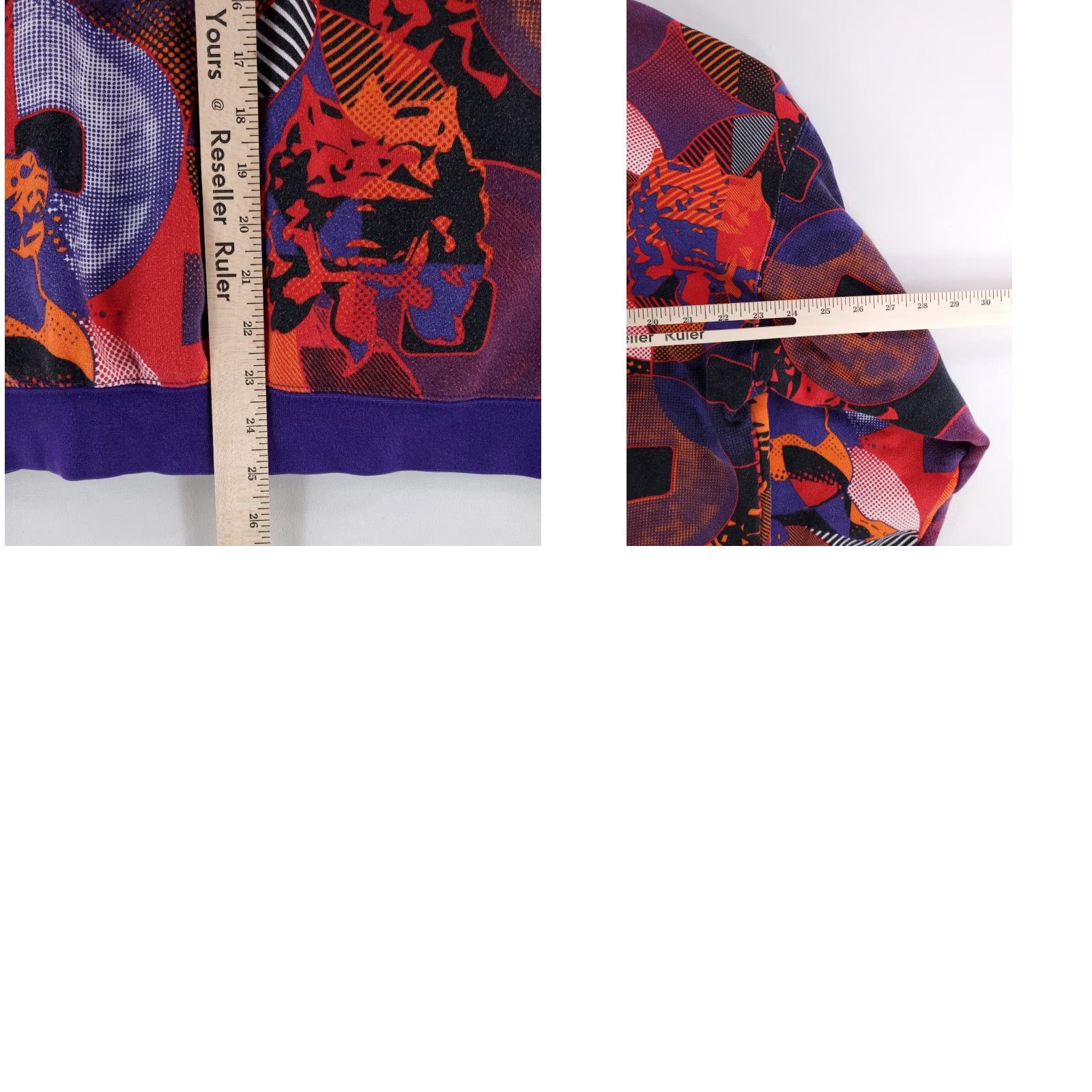 Adidas Adidas Hoodie Lunar New Year OX AOP Orange Purple Red Long Sleeve Mens M Multicolor Pullover Size US M / EU 48-50 / 2 - 8 Thumbnail
