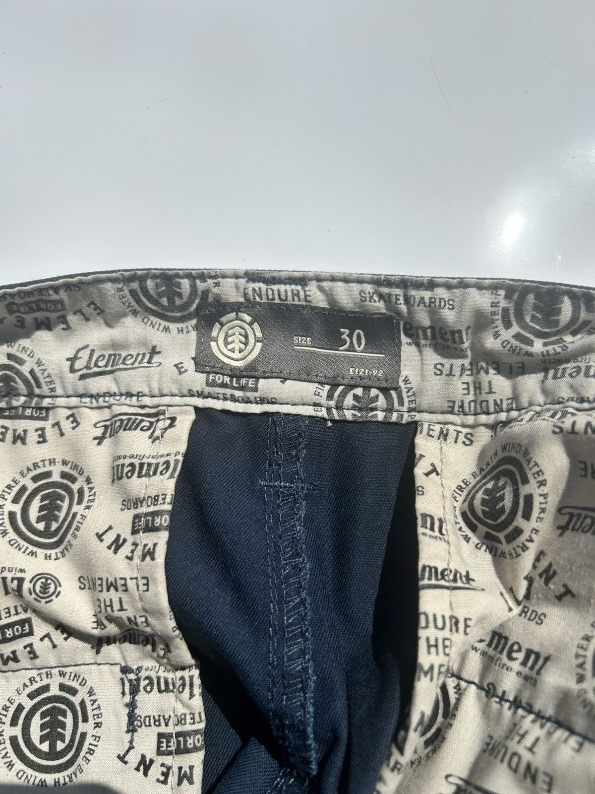Element Element Navy Skateboard Chino Shorts Streetwear Size 30 Size US 30 / EU 46 - 7 Thumbnail
