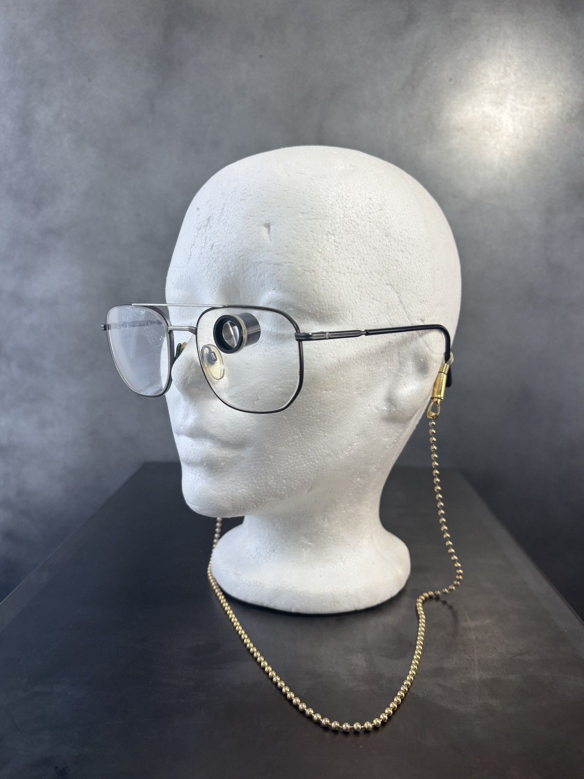 Vintage Vintage Spy Glasses Frames 80s Aviator Oversized Magnifying Size ONE SIZE - 5 Thumbnail