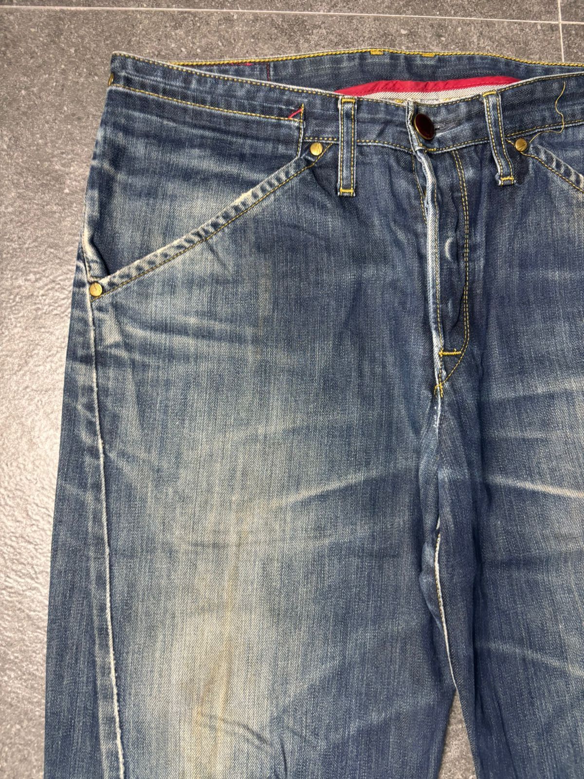 Levi's 2000s Levis Engineered Japan Twisted Jeans Size US 33 - 3 Thumbnail