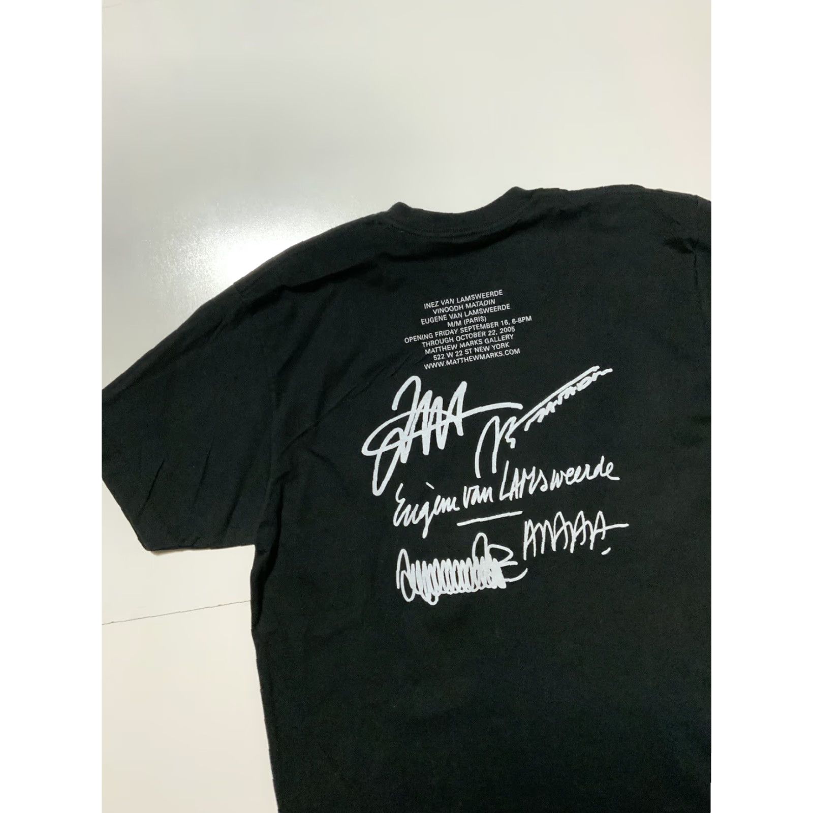 American Apparel VINTAGE American Apparel Matthew Marks Gallery Art The Now People Life On Earth T-Shirt Mens L Black Art The Now People Life On Earth T-Shirt Size US L / EU 52-54 / 3 - 4 Thumbnail