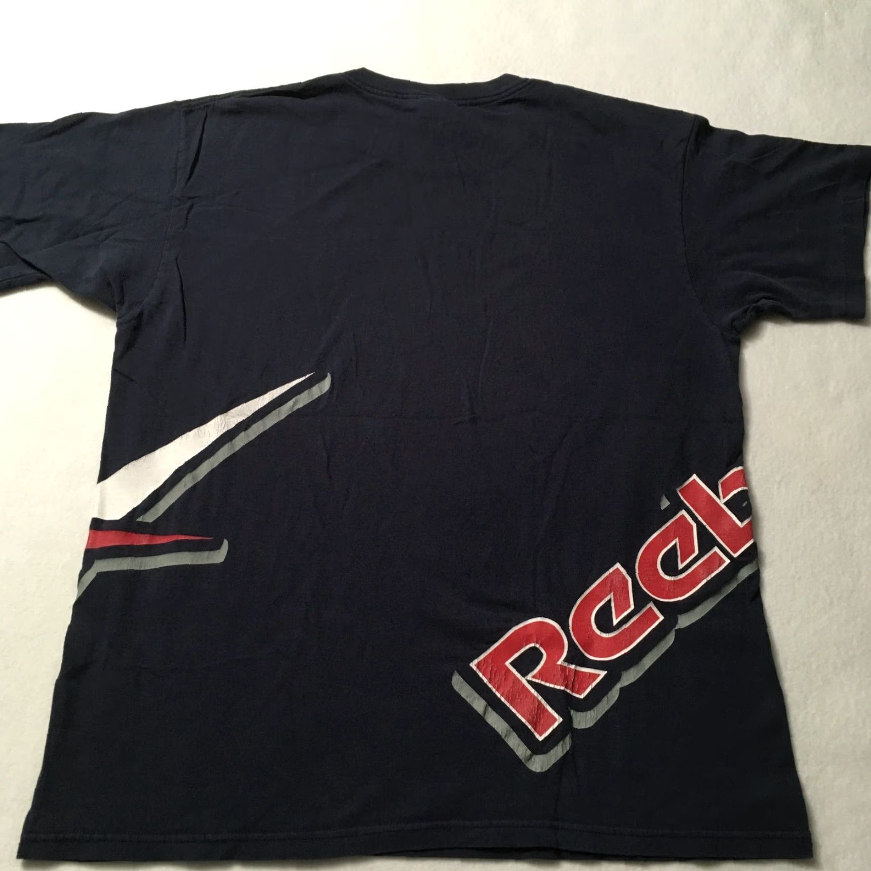 Reebok Vintage Reebok USA Made Big Logo T-Shirt L Men Blue Classic 90s Sports Logo Shirt Size US L / EU 52-54 / 3 - 7 Thumbnail