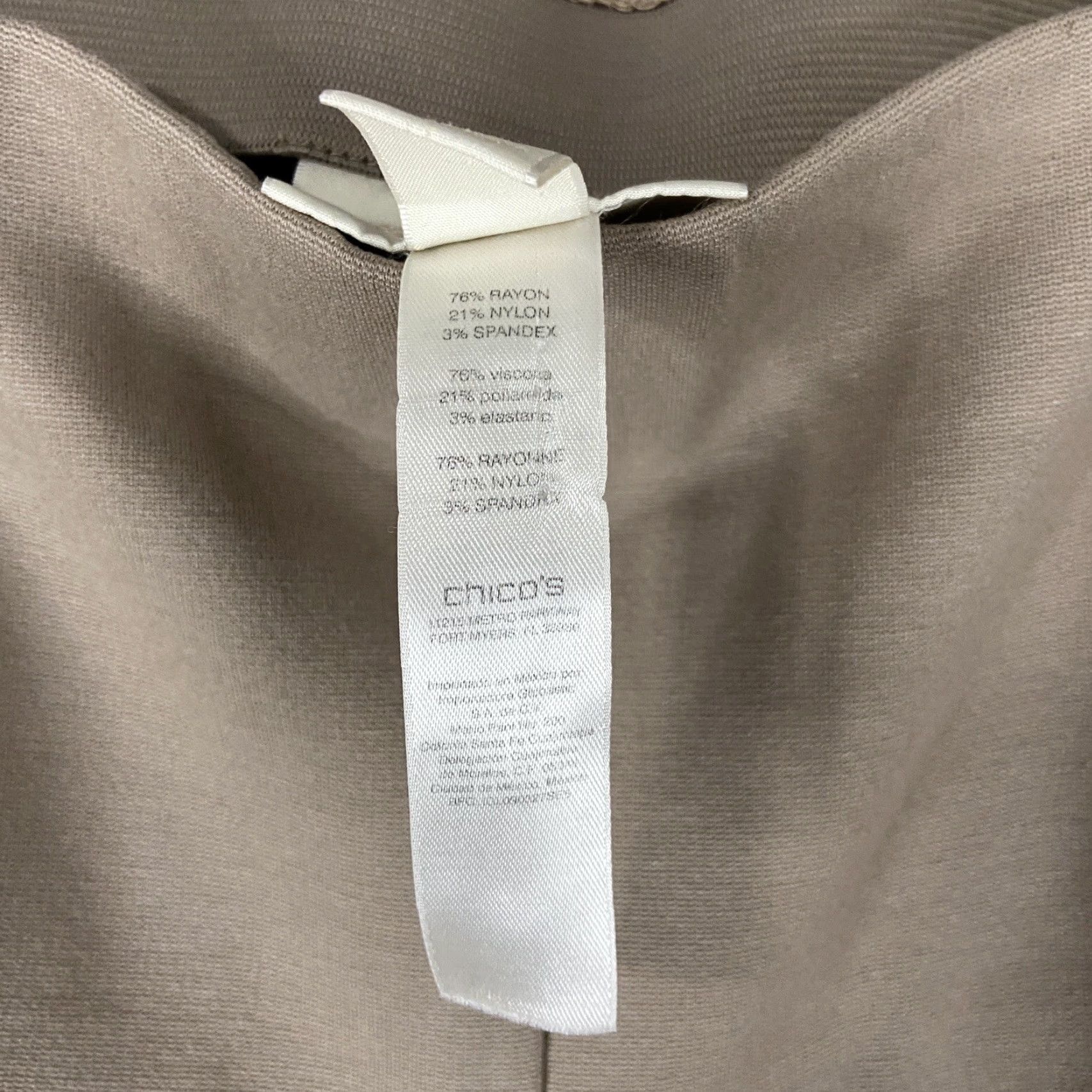 Vintage Chico’s Pants Skinny Women’s 0.5 Brown Ankle Size 0.5 Womens Skinny Pants Brown Size 25" / US 0 / IT 36 - 6 Thumbnail