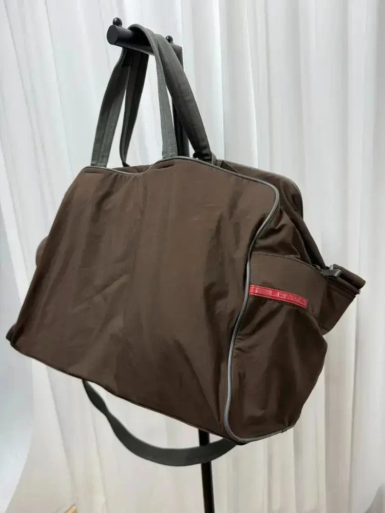 Prada × Vintage Vintage 00s Prada Sports Red Label Gym Bag-2505 Size ONE SIZE - 2 Thumbnail
