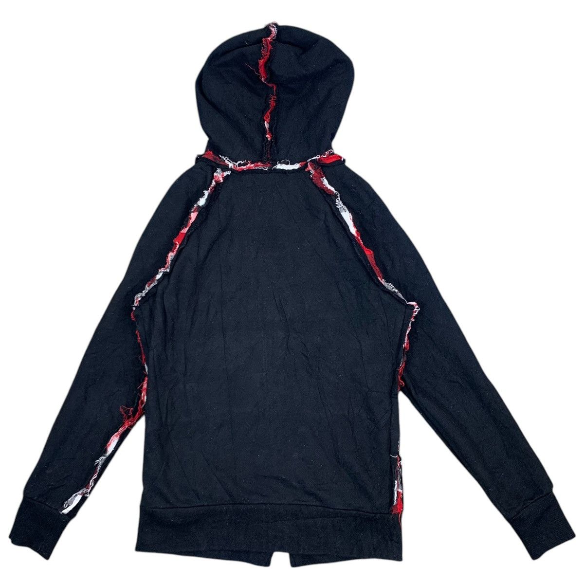 Punk and Yo × Vintage VINTAGE RED CAT PUNK GOTHIC REVERSIBLE HOOD SWEATER Size US S / EU 44-46 / 1 - 4 Thumbnail