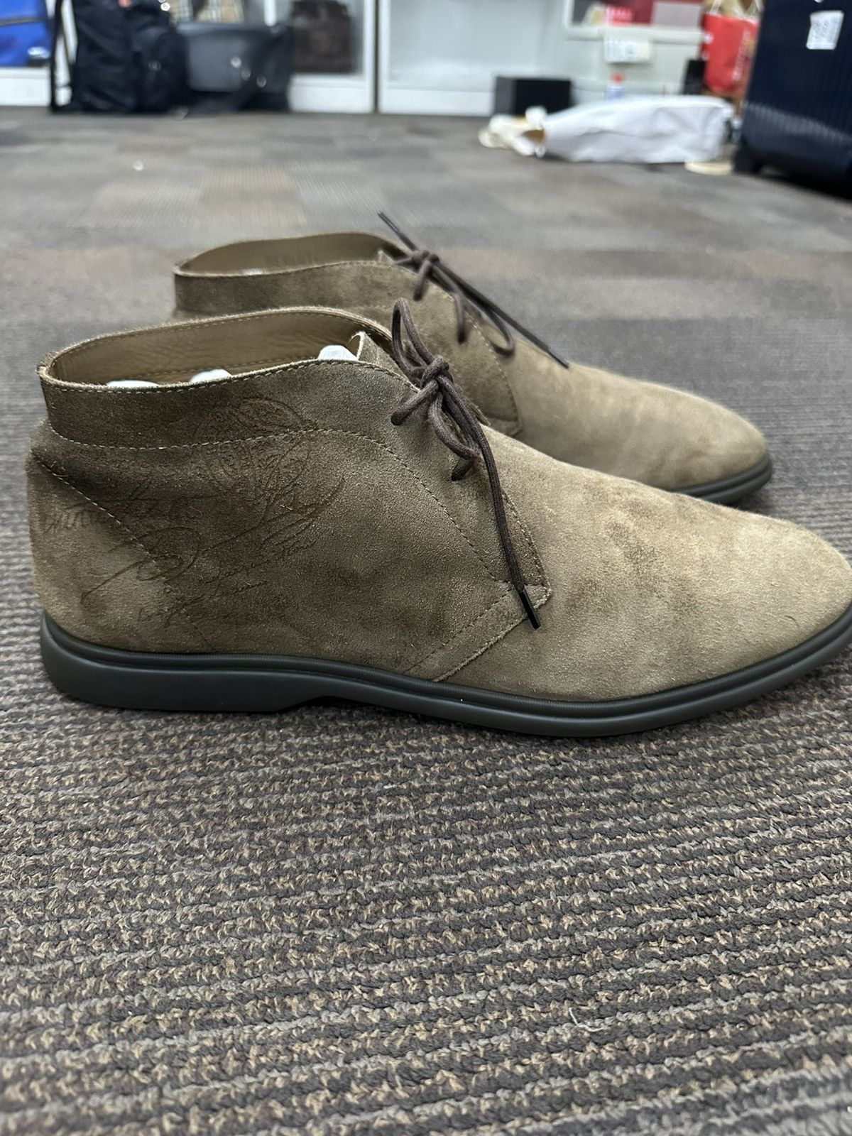 Berluti Berluti leather suede chuka boots Size US 12 / EU 45 - 2 Thumbnail