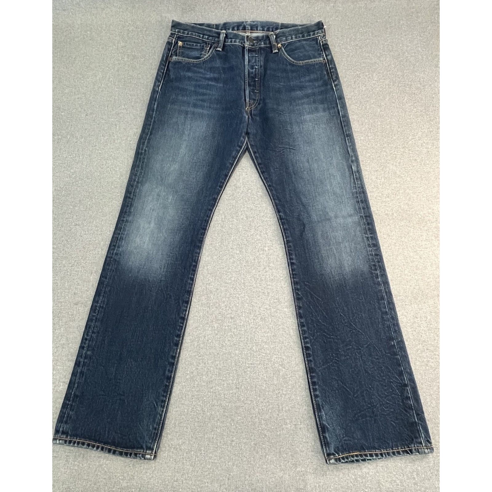 Kith × Levi's Kith X Levi's Strawberry Fields 501 Denim Size 34X32