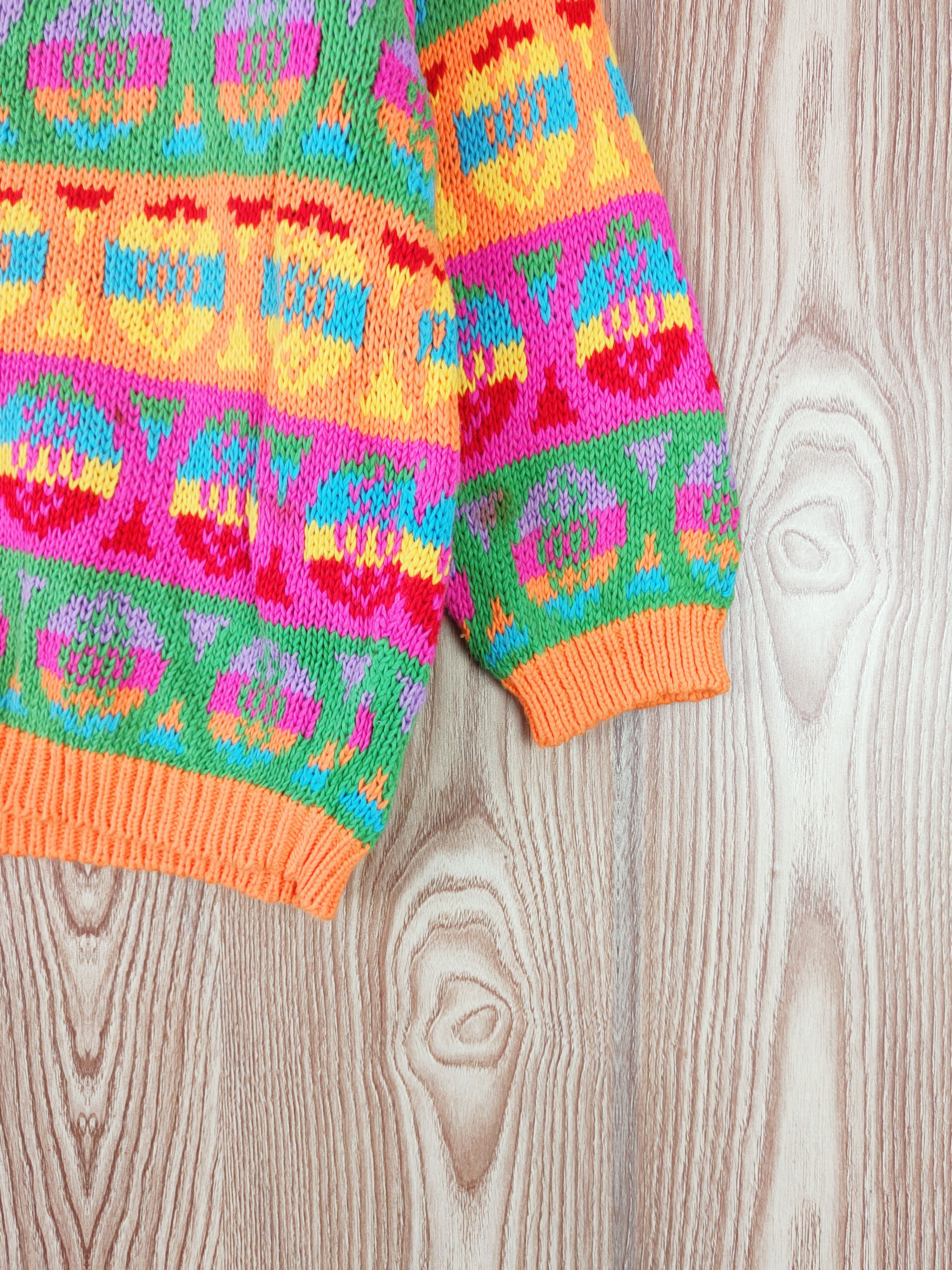 United Colors Of Benetton D United Colors of Benetton Orange Knitwear Cardigans #W670 Size US S / EU 44-46 / 1 - 6 Thumbnail