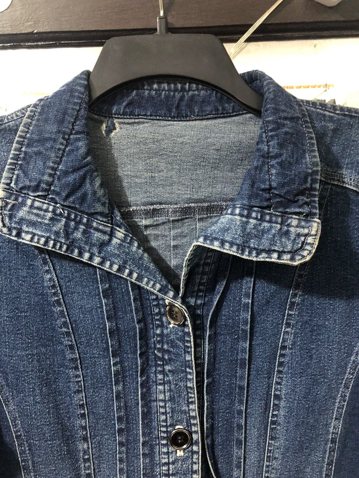 Japanese Brand × Vintage DENIM JACKET x NOA-GE BLUE DENIM Size XL / US 12-14 / IT 48-50 - 7 Thumbnail