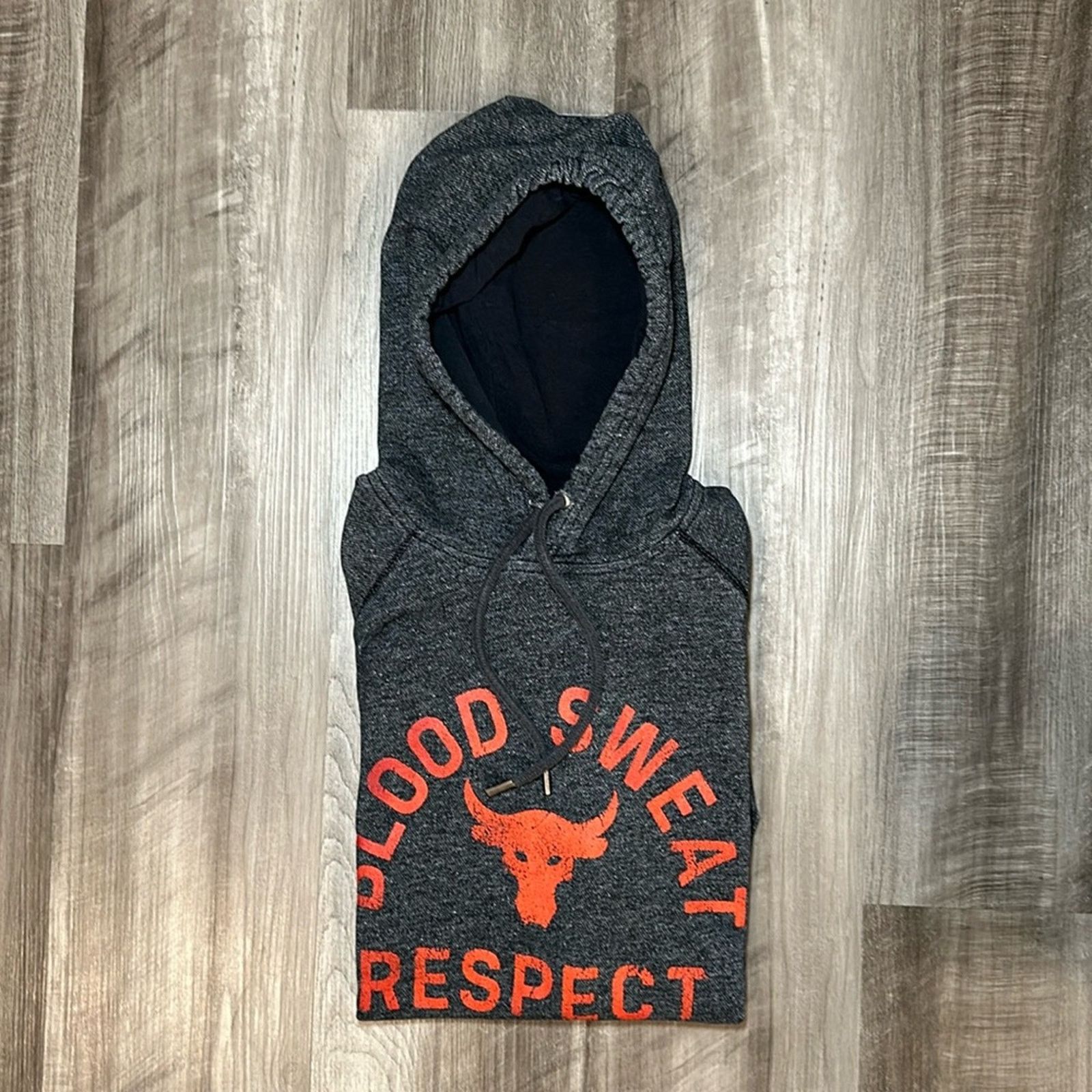 Under Armour Under Armour Project Rock Short Sleeve Hoodie - Medium Size US M / EU 48-50 / 2 - 1 Thumbnail