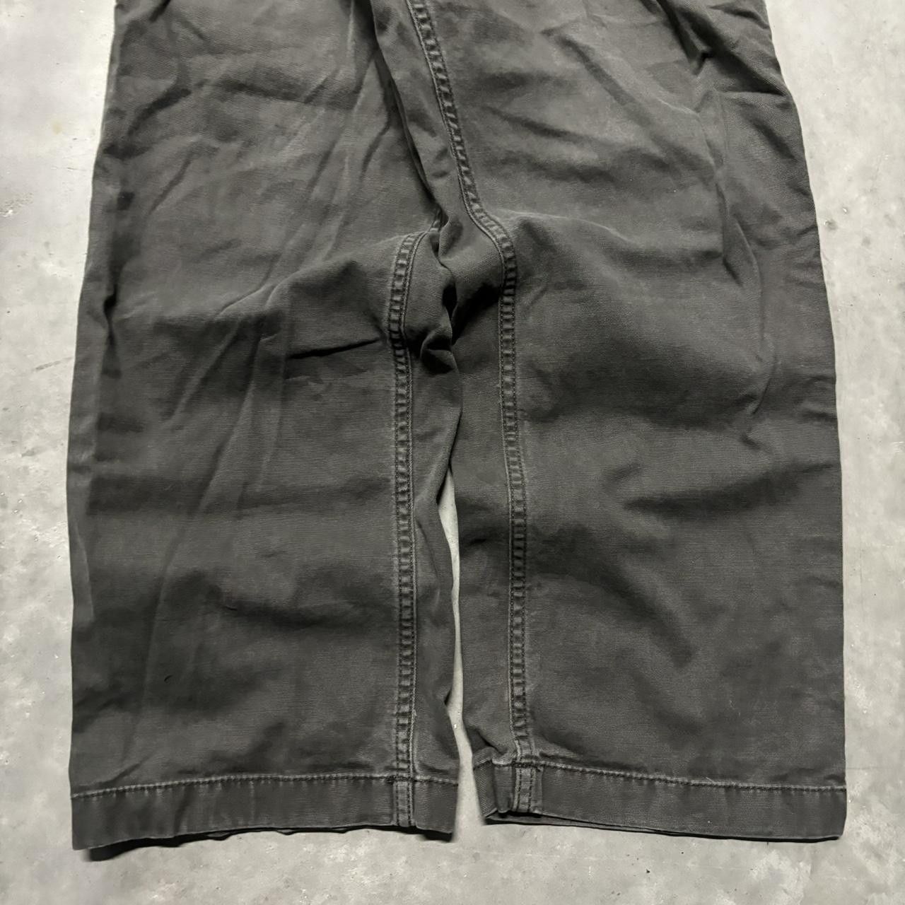 Carhartt × Vintage Crazy Vintage Y2K/2000s Grunge Grey Earth Tone Carhartt Workwear Pants! Size US 35 - 6 Thumbnail