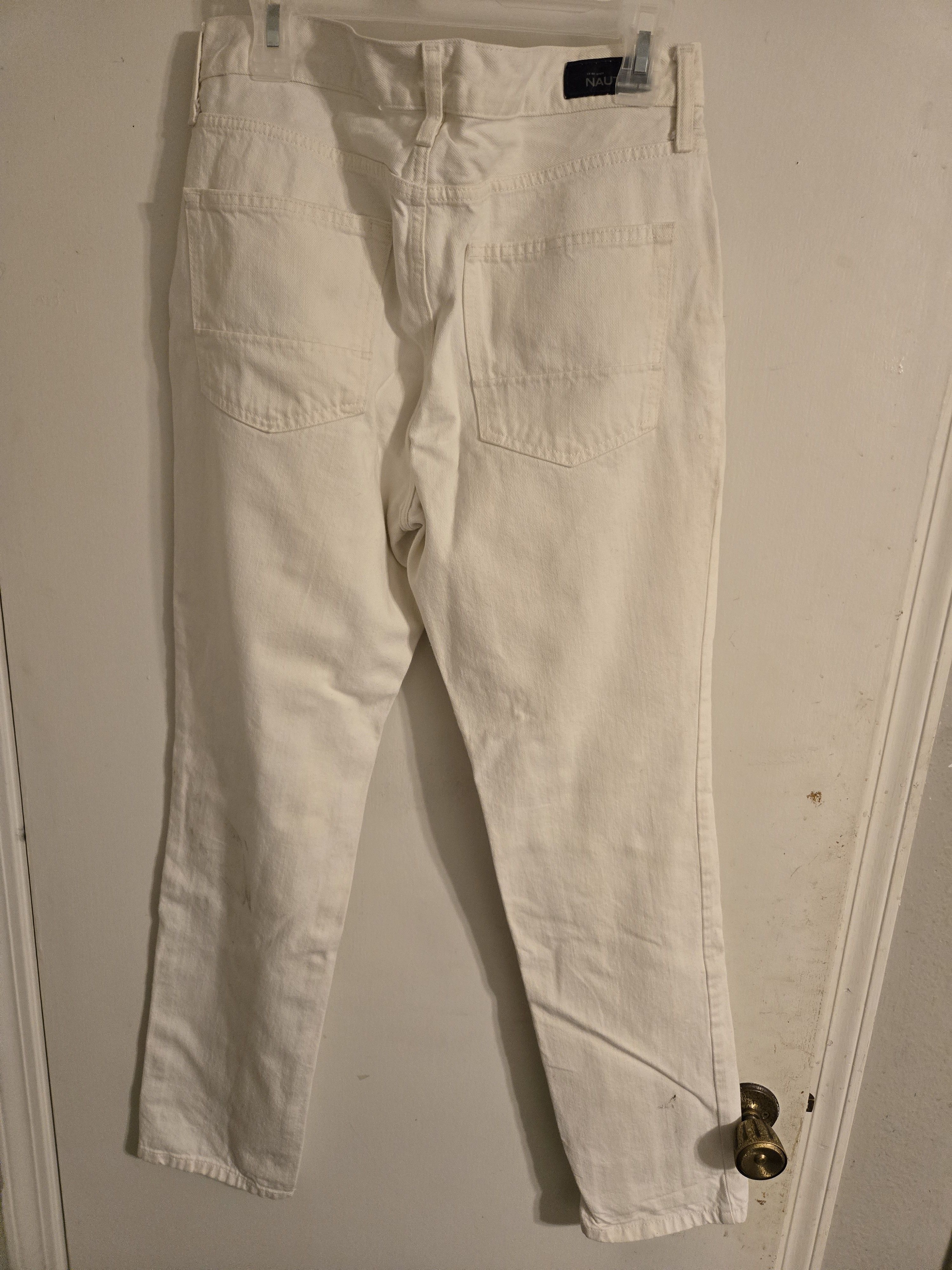 Nautica Vintage White Nautica Jeans Size US 31 - 2 Thumbnail