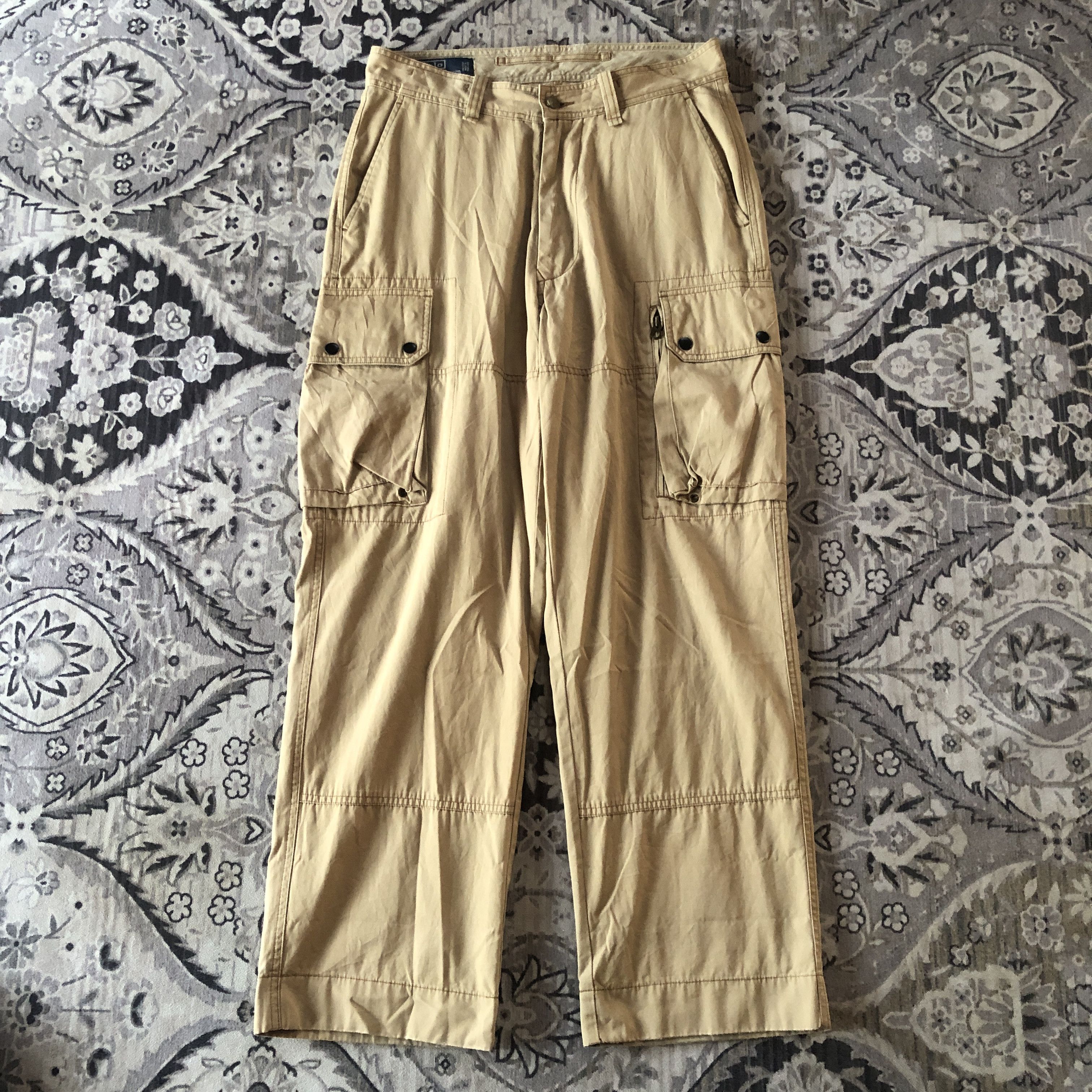 Polo Ralph Lauren Vintage Polo Ralph Lauren military field cargo pants Size US 32 / EU 48 - 1 Thumbnail