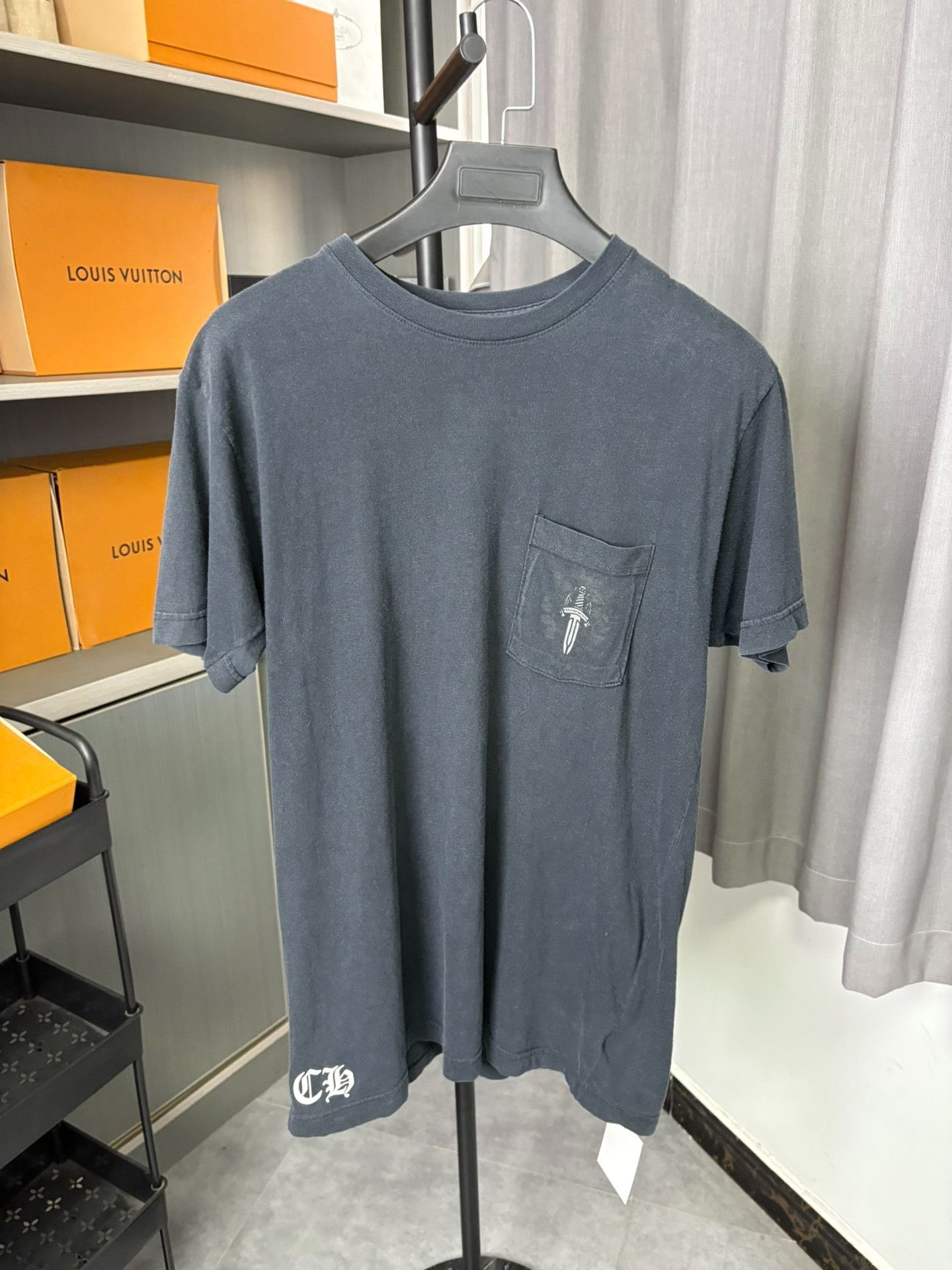 Chrome Hearts Chrome Hearts Printed Black T-Shirt L Men Size US L / EU 52-54 / 3 - 1 Thumbnail