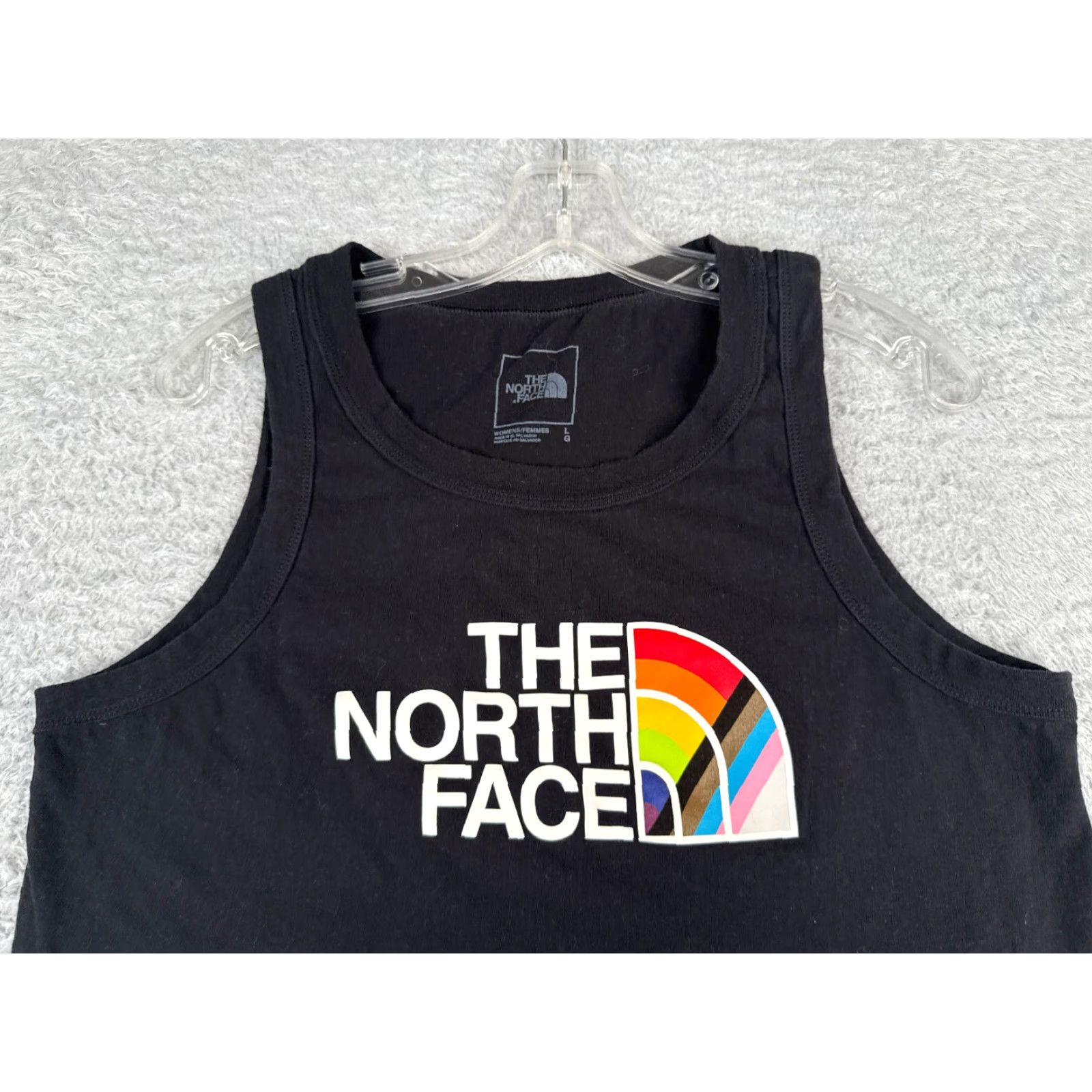 The North Face The North Face Tank Shirt Women Large Black 100% Cotton Cropped Sleeveless Crew Neck Pullover Casual Outdoor Modern Shirt Womens Size L / US 10 / IT 46 - 4 Thumbnail