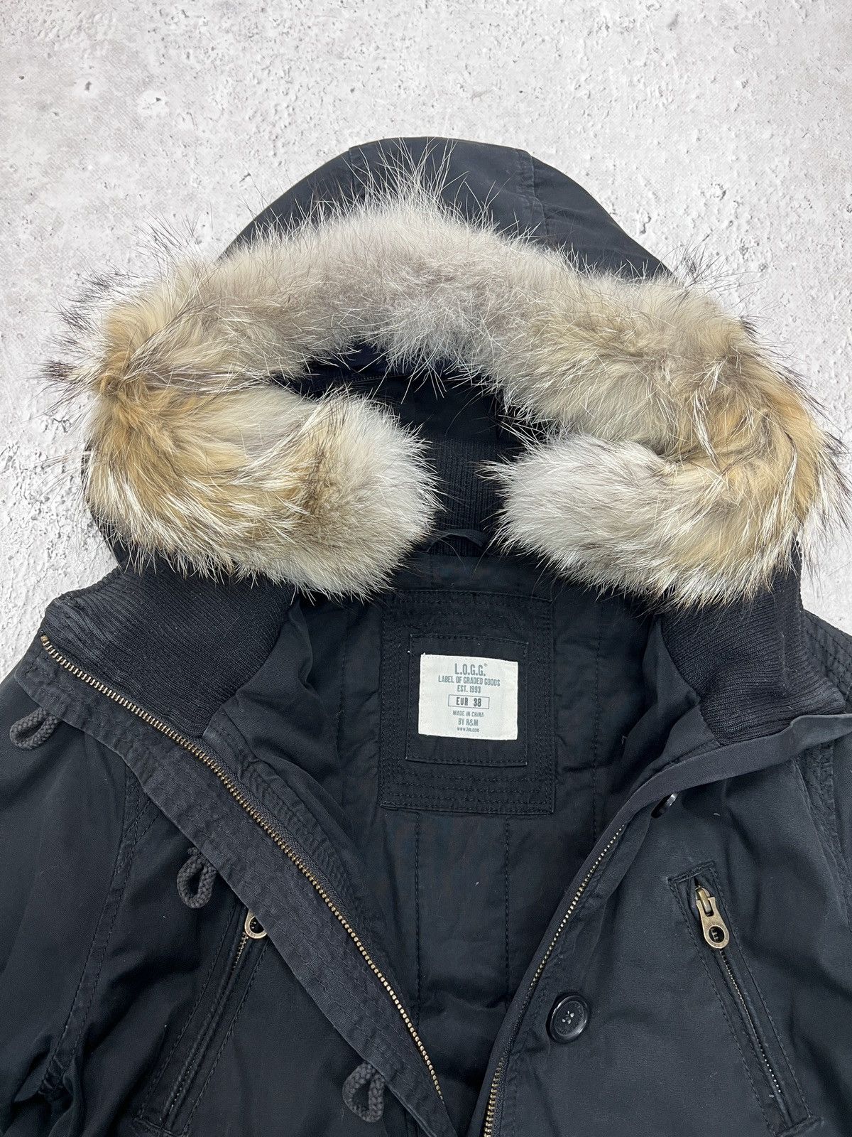 Hysteric Glamour Archive japanese 2000s hype fur hood if six was nine jacket Size US M / EU 48-50 / 2 - 7 Thumbnail