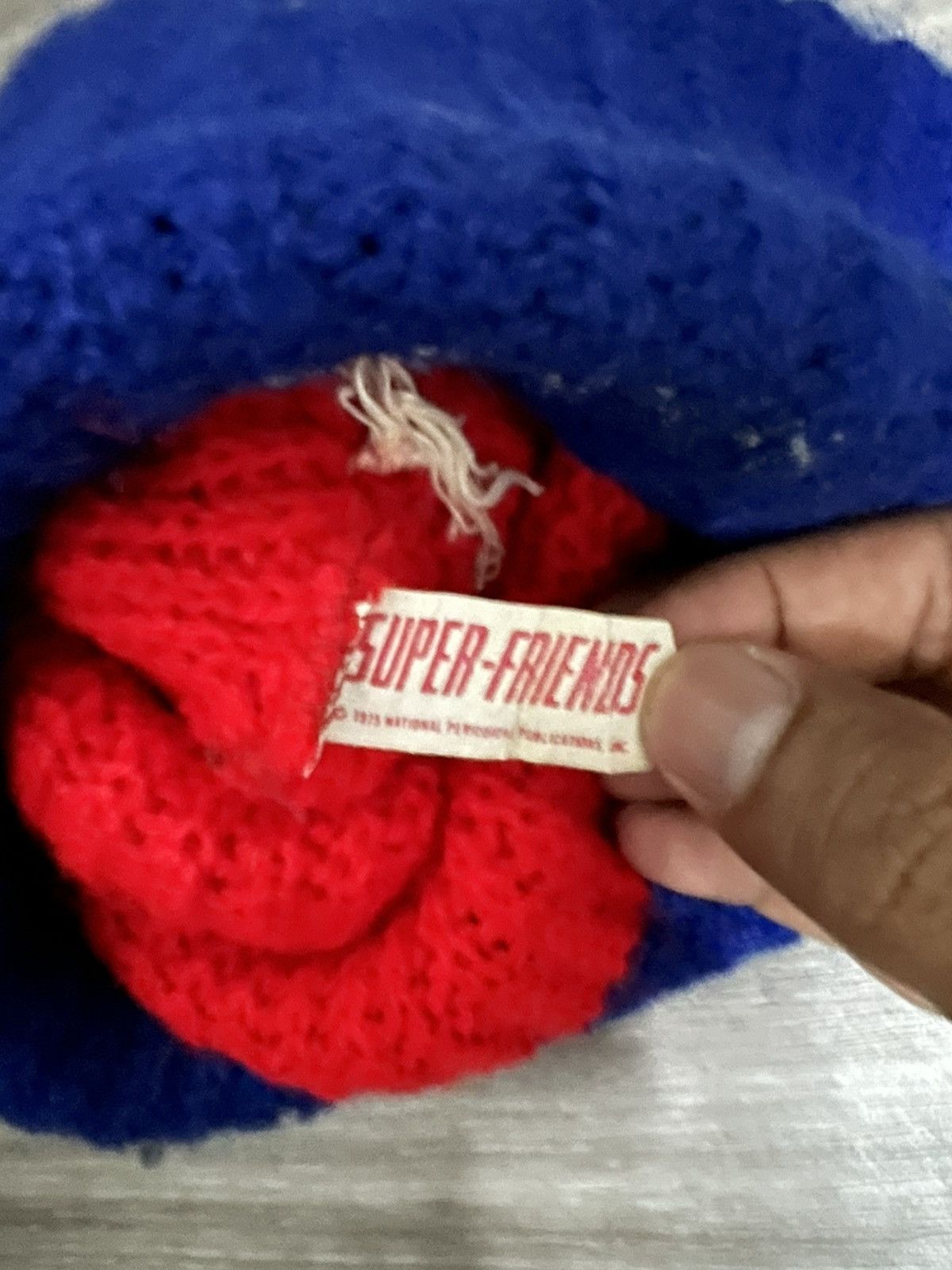Vintage Vintage Superman Big Logo Beanie Hat Size ONE SIZE - 6 Thumbnail