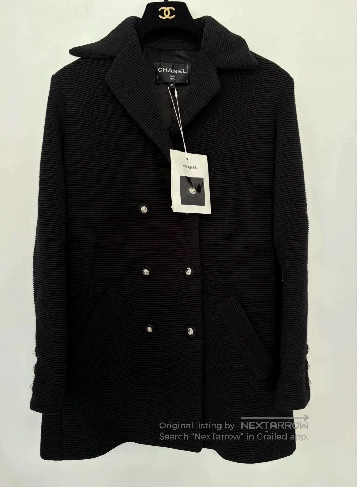 Chanel Chanel Lion Head Button Coat Size 34. Size US XXS / EU 40 - 1 Thumbnail