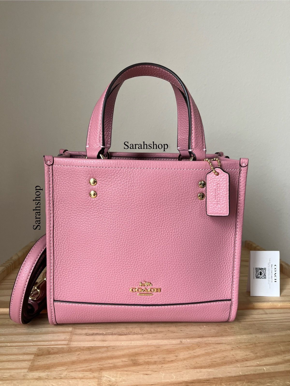 image of Coach Purse in Pink, Women's