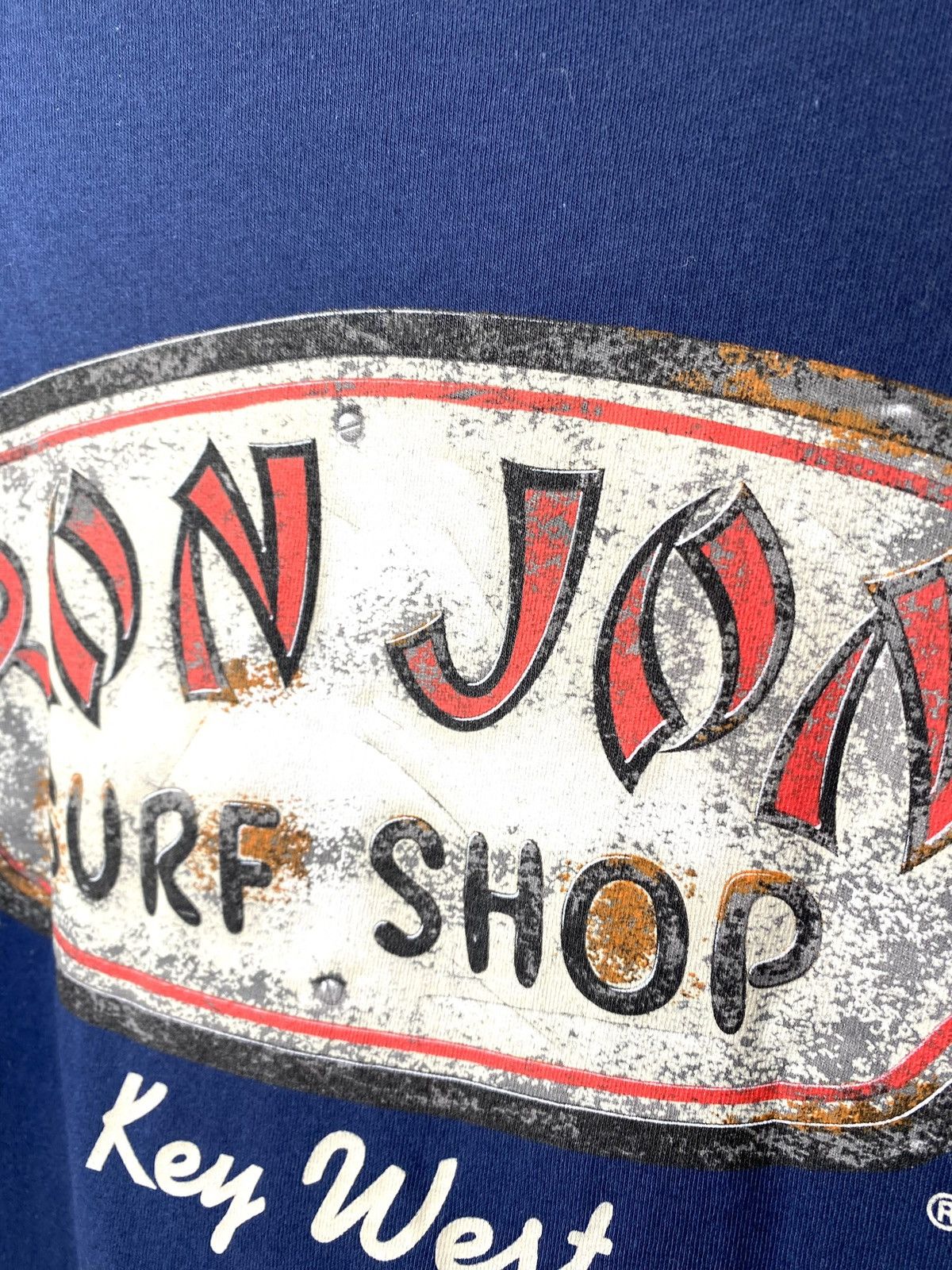 Ron Jon Surf Shop 00’s Vintage Ron Jon Surf Style Faded T Shirt O’Neill Size US M / EU 48-50 / 2 - 6 Thumbnail
