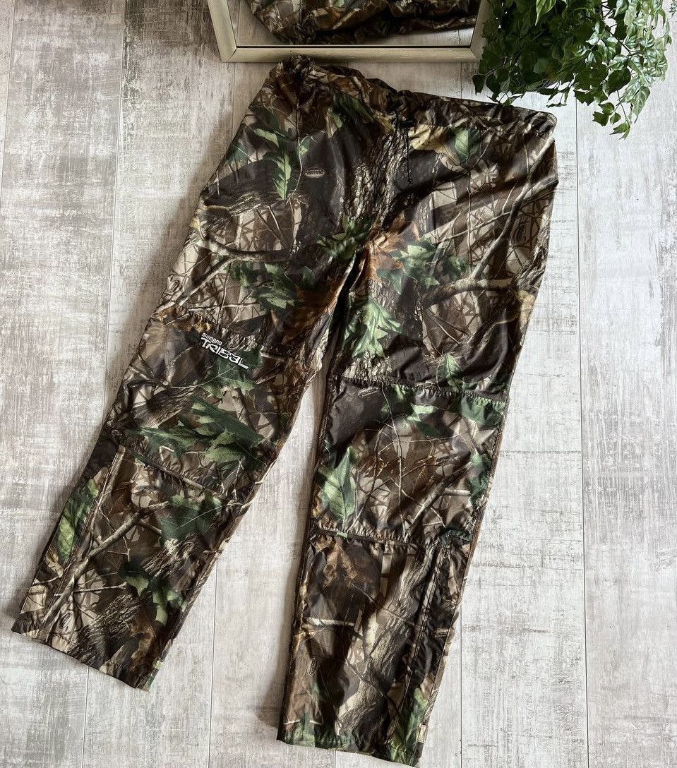 Realtree × Vintage Realtree Shimano Tribal Vintage Pants Y2K Parachute RARE Size US 34 / EU 50 - 3 Thumbnail