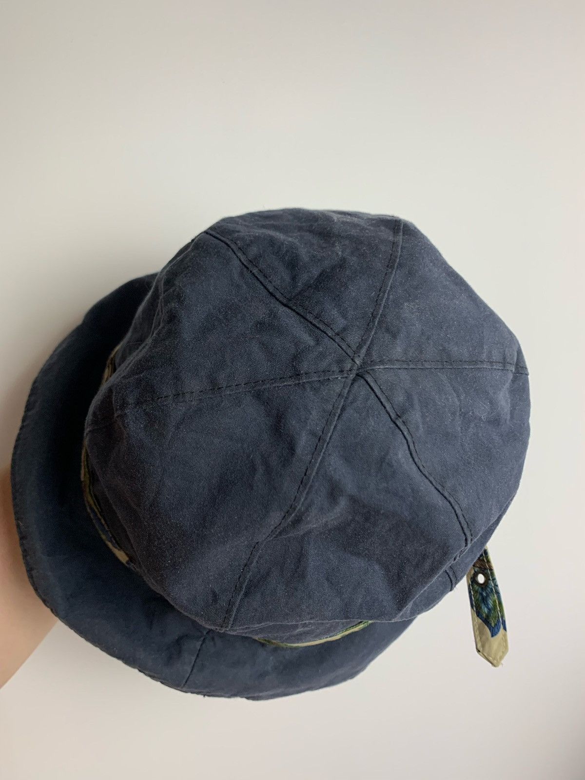 Barbour × Vintage Barbour vintage cap hat Size ONE SIZE - 7 Thumbnail