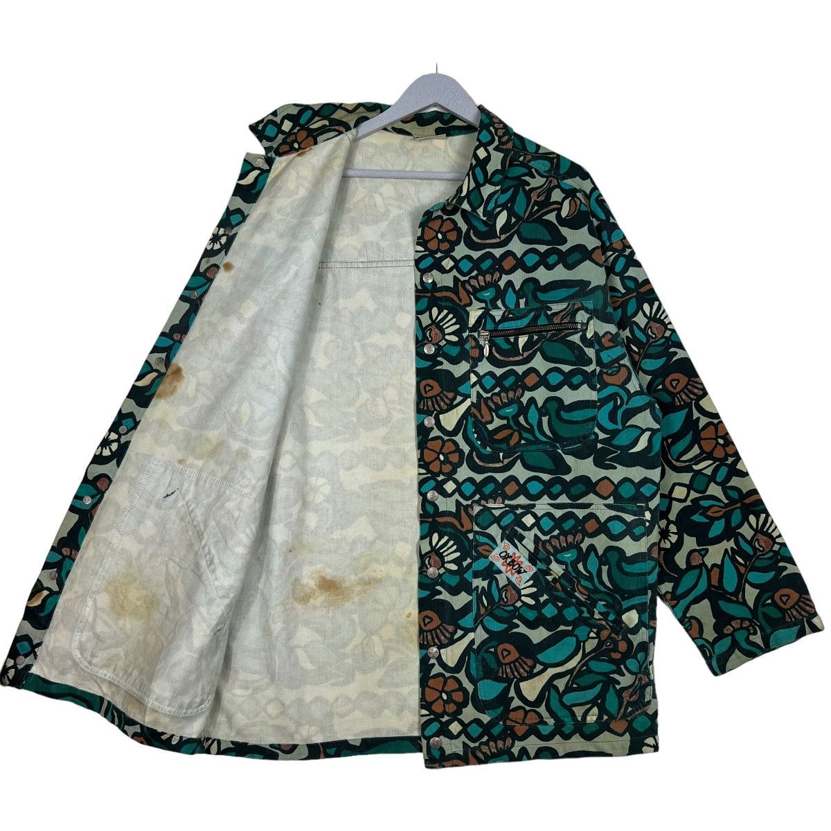 Oxbow 🔥 VINTAGE OXBOW OVER PRINT FLOWER JACKET MADE IN ITALY Size US M / EU 48-50 / 2 - 9 Thumbnail
