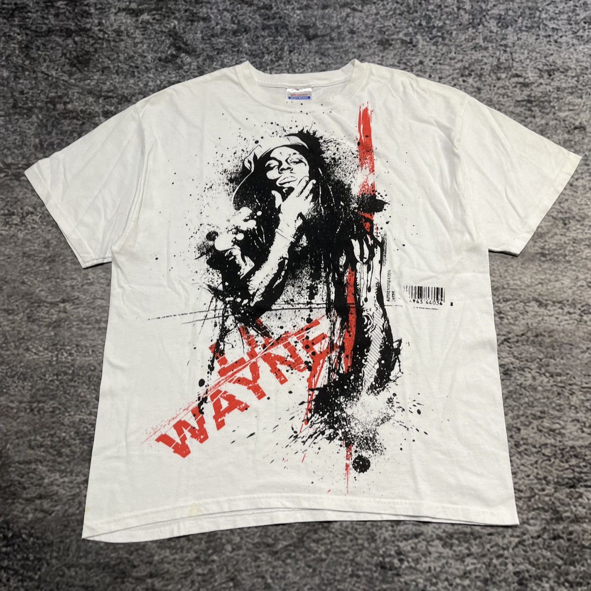 Vintage Vintage 2000s Lil Wayne Young Money Hip-Hop T Shirt Large Size US L / EU 52-54 / 3 - 3 Thumbnail